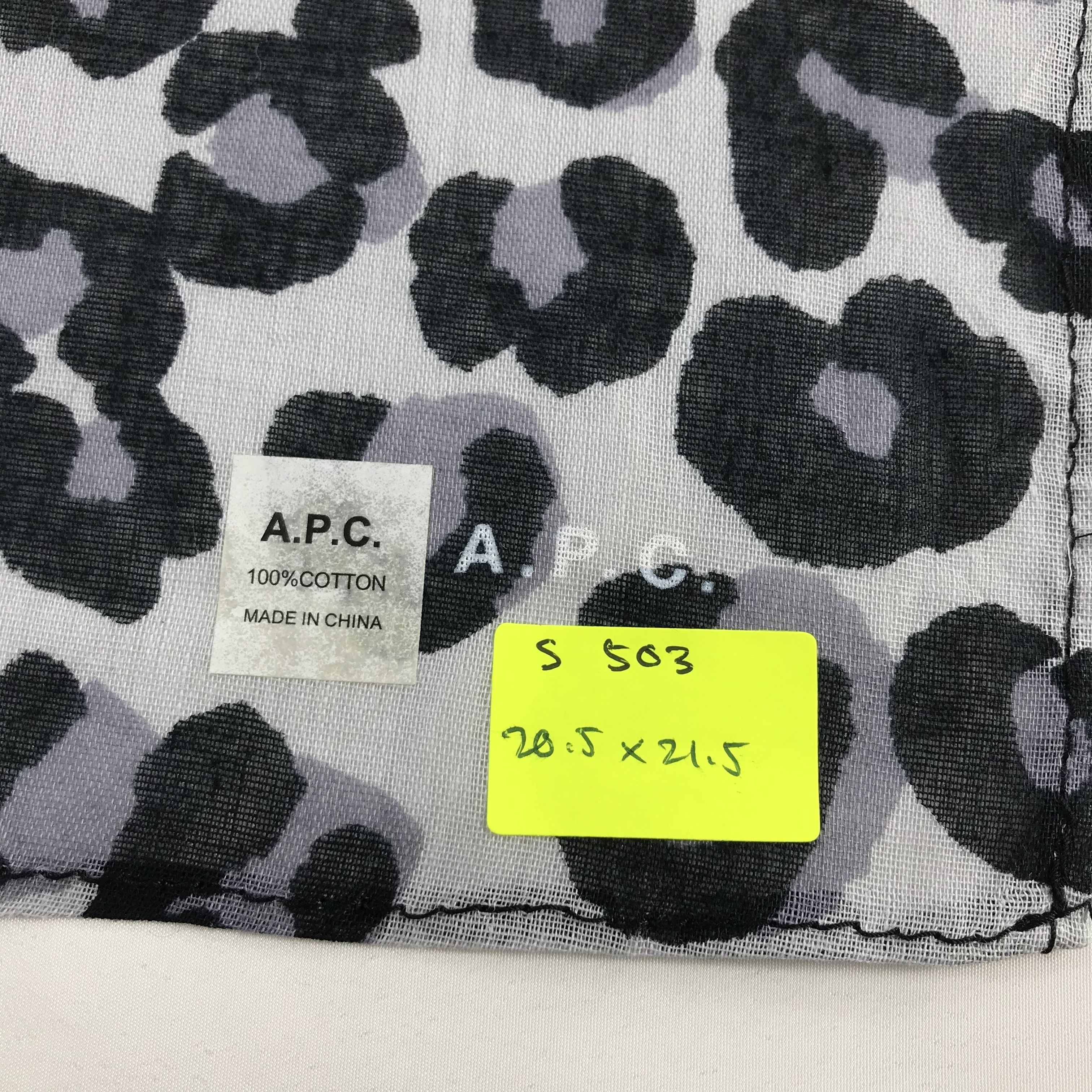 A.P.C. × Vintage A.P.C. Bandana / Handkerchief / Neckerchief - S503 Size ONE SIZE - 5 Thumbnail