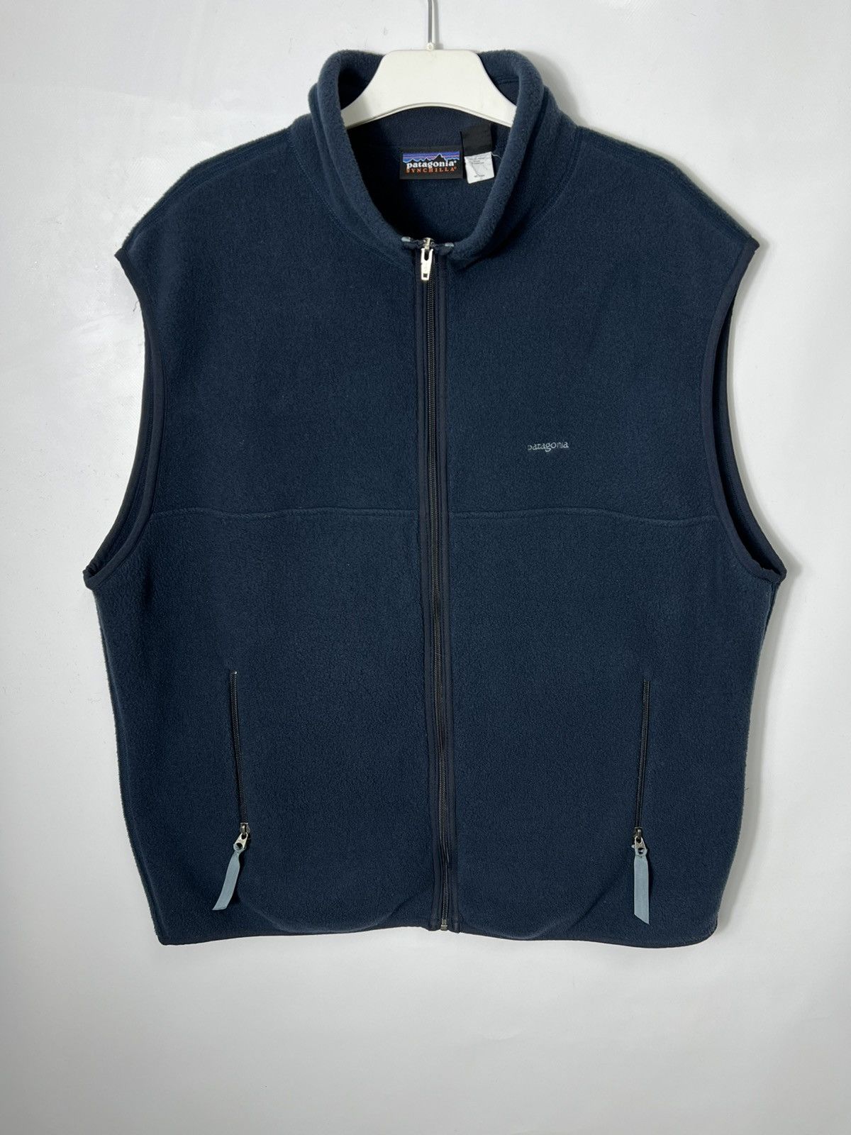 Patagonia Vintage rare Outdoor Patagonia Synchilla Zip Fleece Vest Size US XXL / EU 58 / 5 - 1 Thumbnail