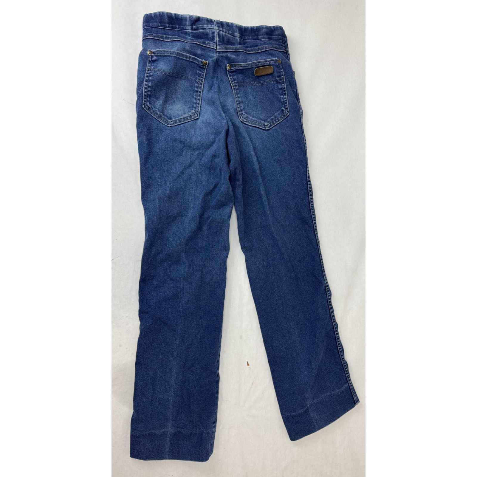 Other 1970s Vintage Sansabelt Jeans Blue High Rise Built-In USA 28 Size 28" / US 6 / IT 42 - 1 Thumbnail