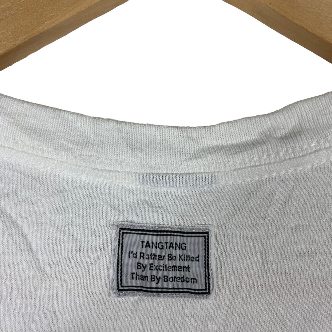 Japanese Brand TANG TANG Japanesebrand graphic printed white tees Size US M / EU 48-50 / 2 - 9 Thumbnail