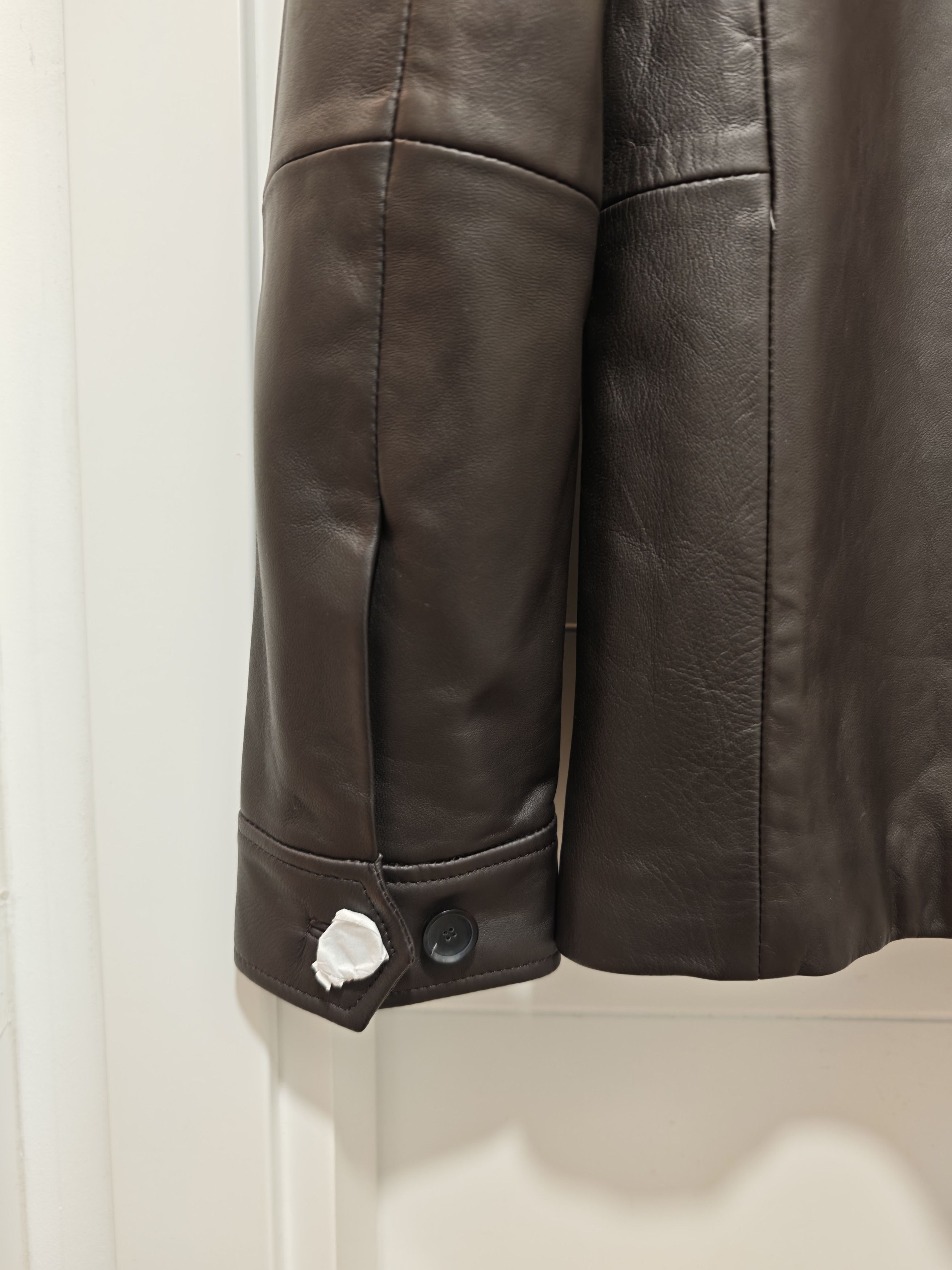 Zara ZARA - Leather Jacket - Size M Size US M / EU 48-50 / 2 - 6 Thumbnail