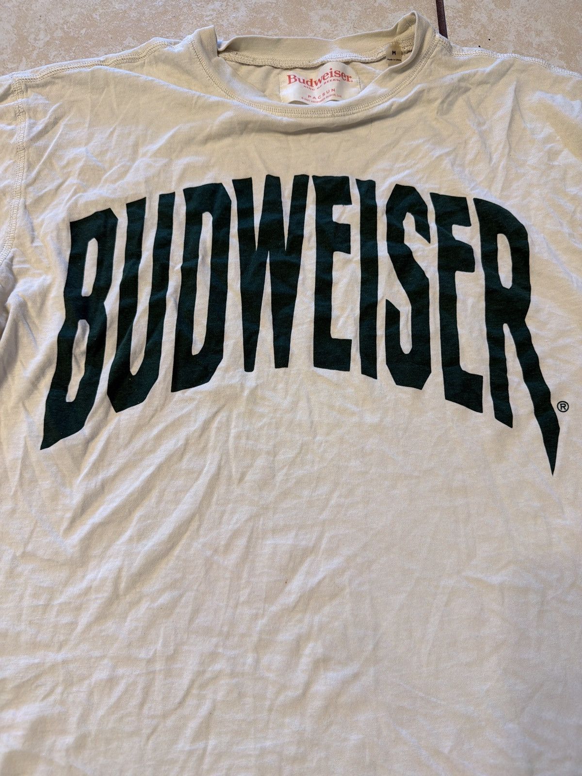 Budweiser Budweiser Vintage Tee Size US M / EU 48-50 / 2 - 2 Thumbnail