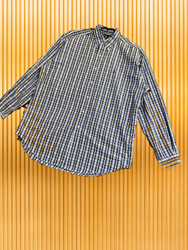 Polo Ralph Lauren × Vintage Vintage Polo Ralph Lauren Striped Button Up Size US M / EU 48-50 / 2 - 1 Thumbnail