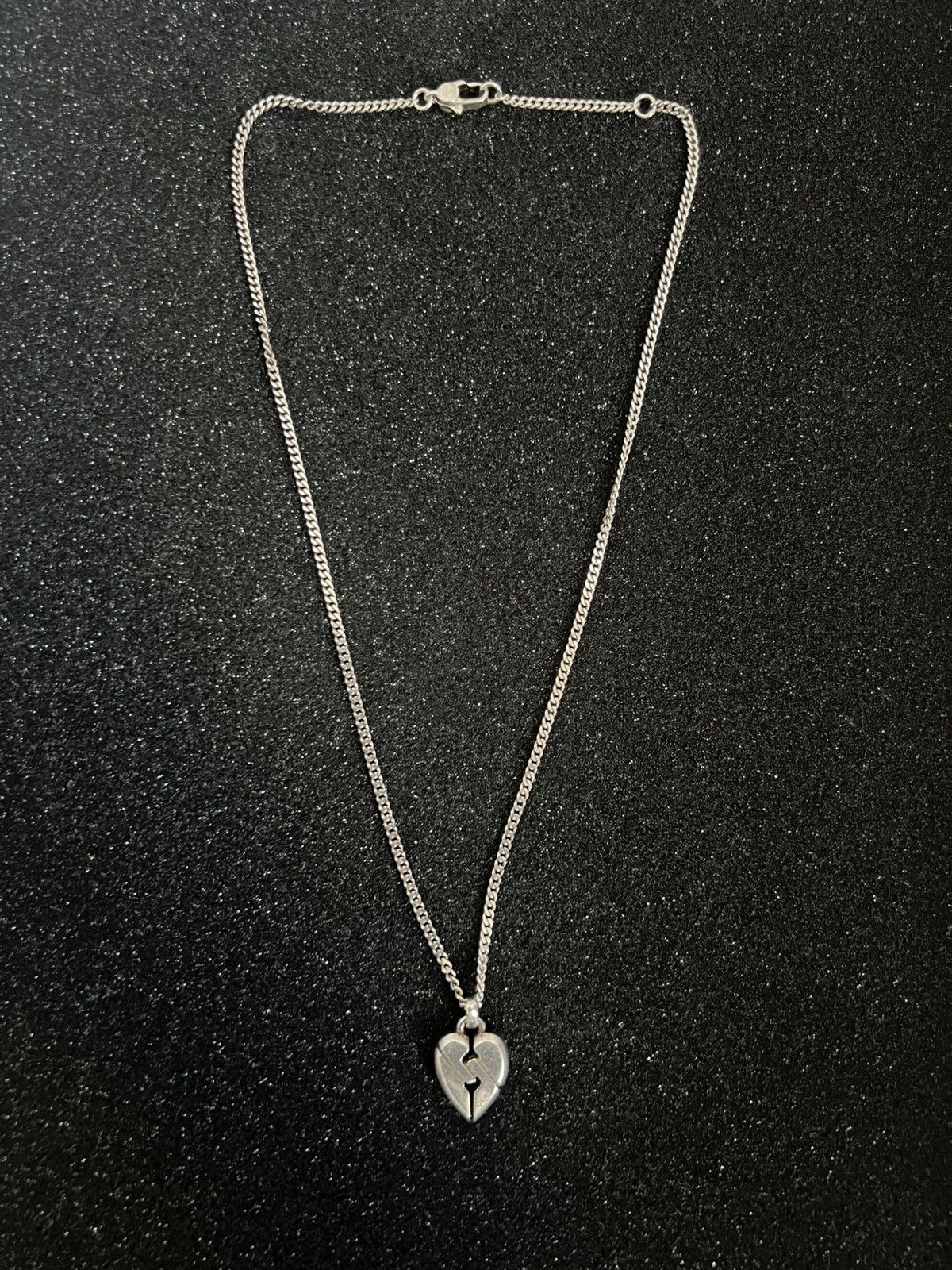 Gucci Gucci Knot Heart Pendant & Necklace Size ONE SIZE - 2 Thumbnail