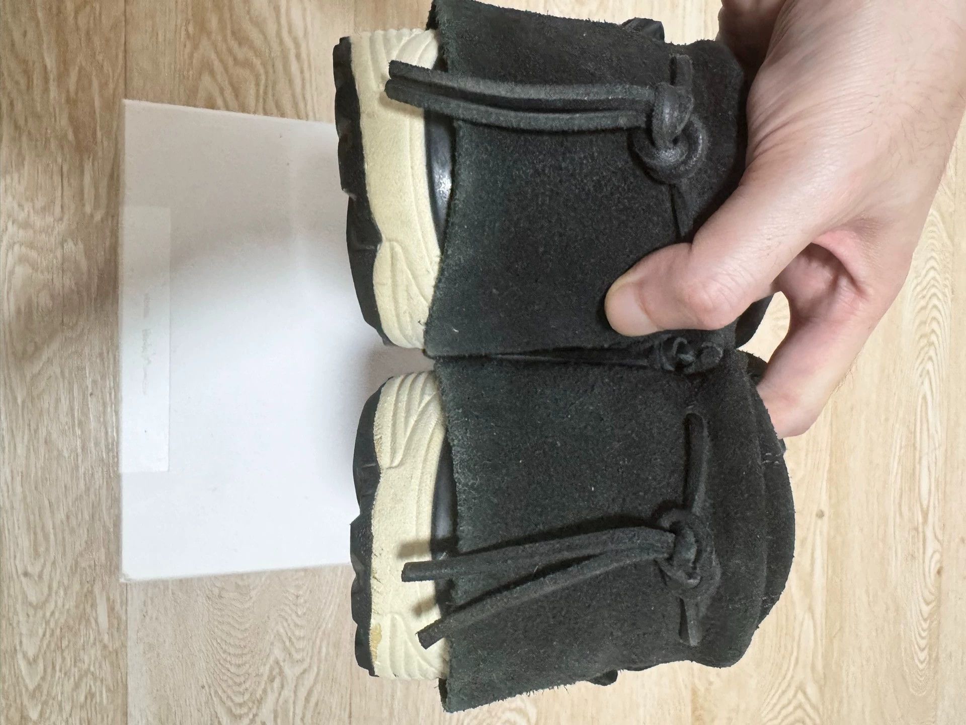 Visvim visvim 16SS FBT Vintage Suede Tassel Sneaker Black US9 Size US 9 / EU 42 - 4 Thumbnail
