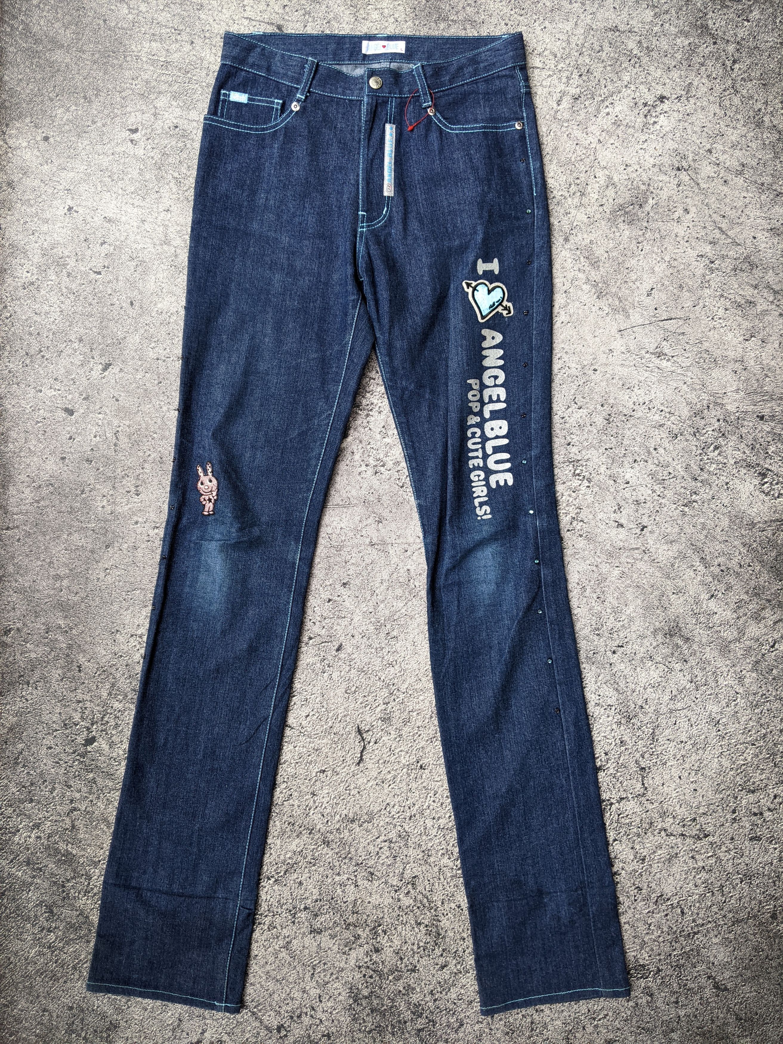 Angel Blue Angel Blue Washed Denim Size 27" / US 4 / IT 40 - 1 Thumbnail