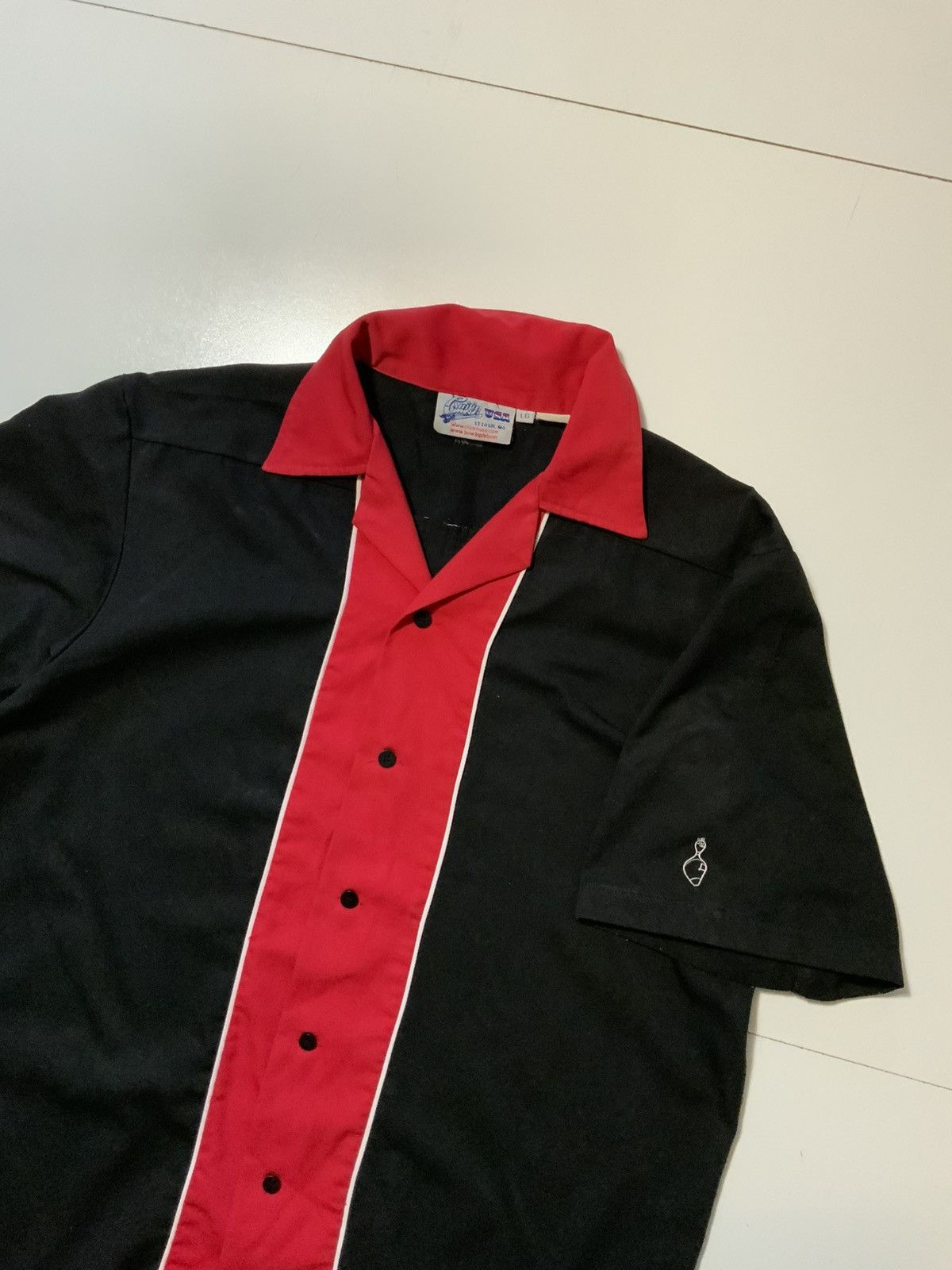 Vintage Vintage Cruisin Bowling For Dollars Rockabilly Button Shirt Size US L / EU 52-54 / 3 - 3 Thumbnail