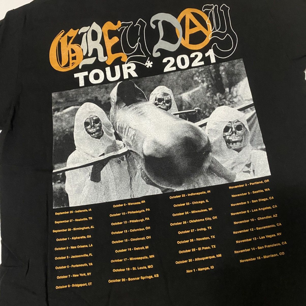 G59 Records G59 Grey Day 2021 Tour Tee Size US M / EU 48-50 / 2 - 3 Thumbnail