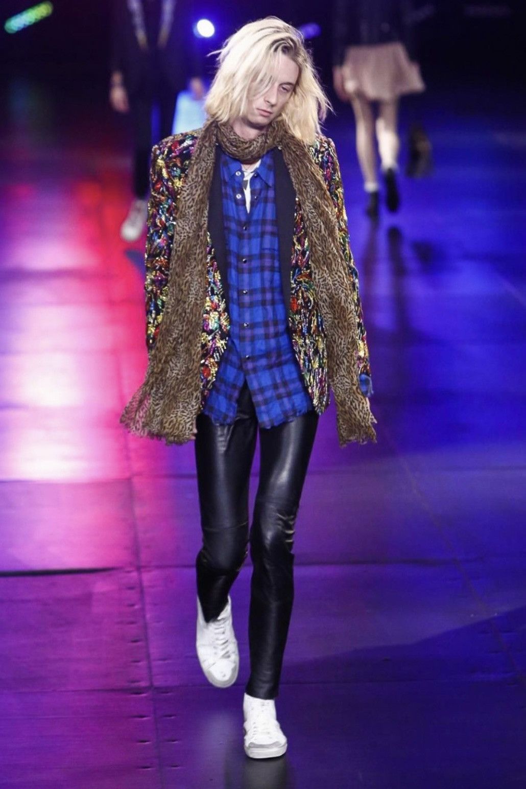 Saint Laurent Paris Saint Laurent Paris - Hedi Slimane - S/S’16 - Plaid Shirt Size US L / EU 52-54 / 3 - 1 Thumbnail