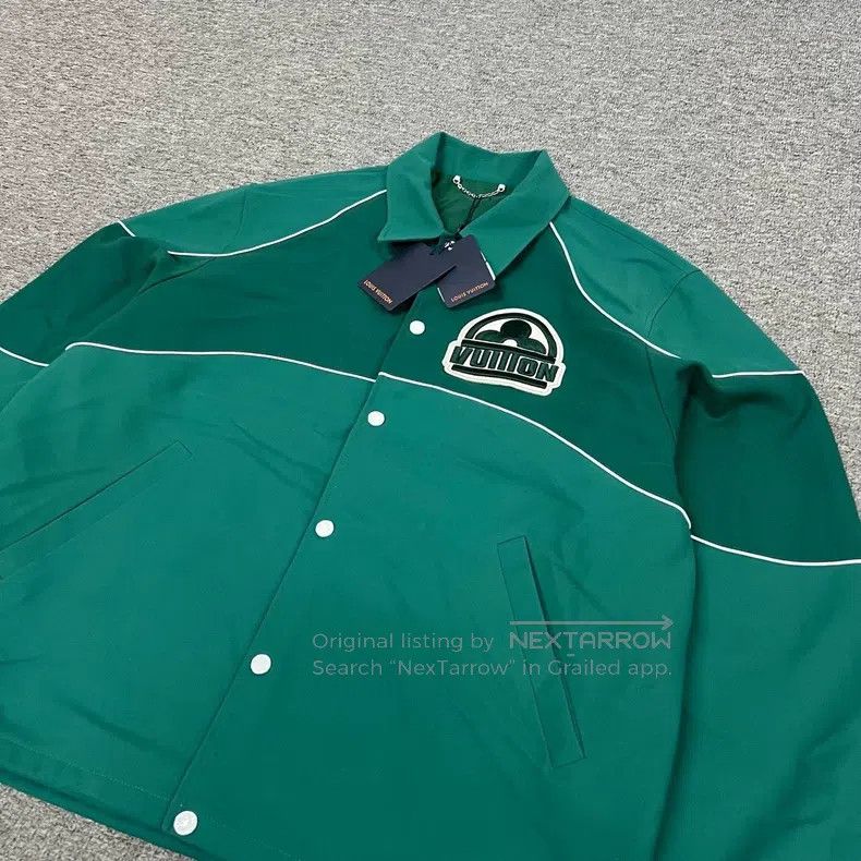 Louis Vuitton Louis Vuitton Embroidered three-flower color-block jacket Size US L / EU 52-54 / 3 - 3 Thumbnail