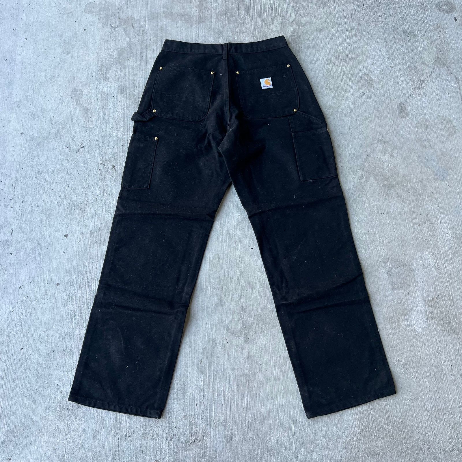 Carhartt × Vintage Carhartt black double knee work wear carpenter pants Size US 29 - 3 Thumbnail