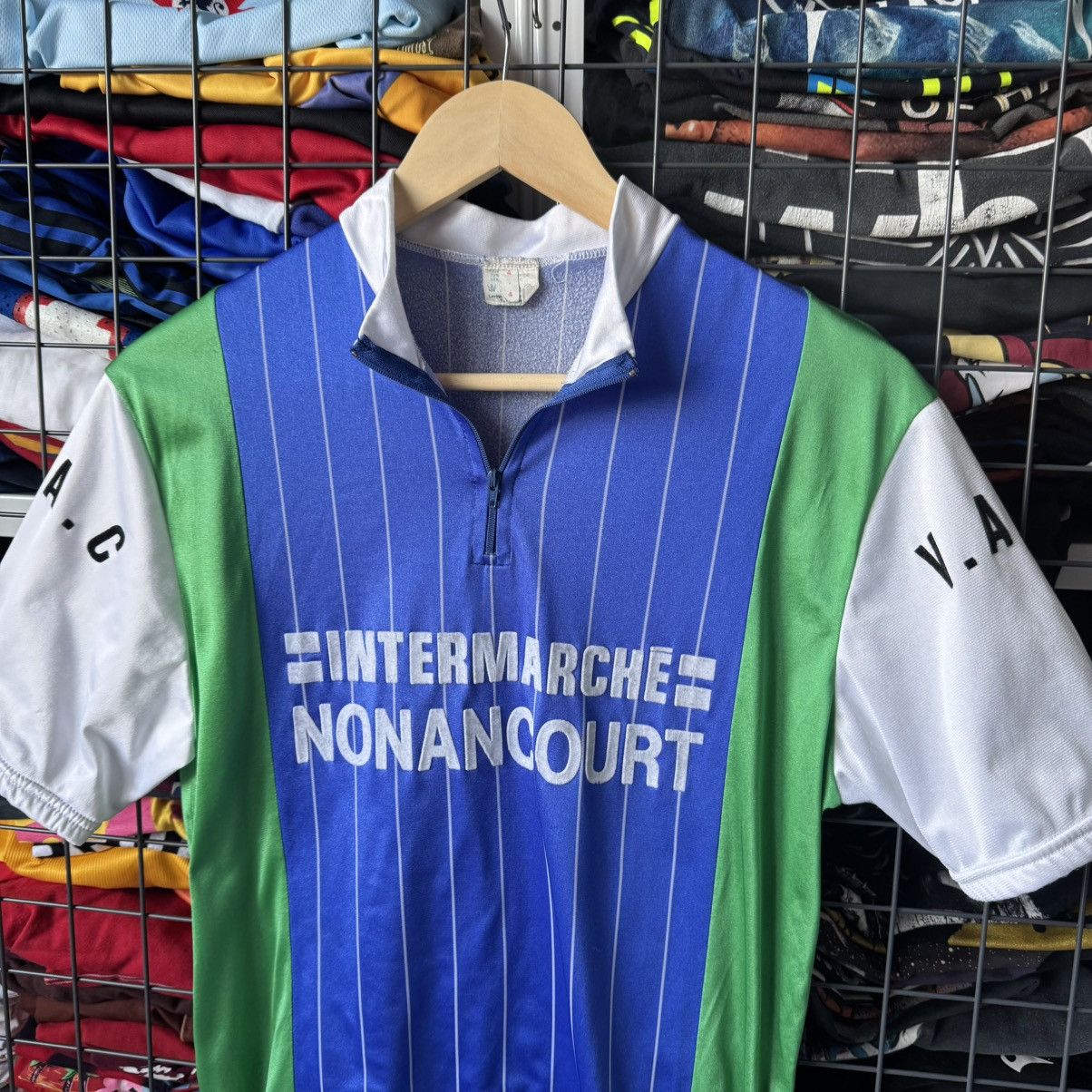 Vintage Vintage 80s Intermarche Nonancourt Belgium Cycling Jersey Size US M / EU 48-50 / 2 - 5 Thumbnail