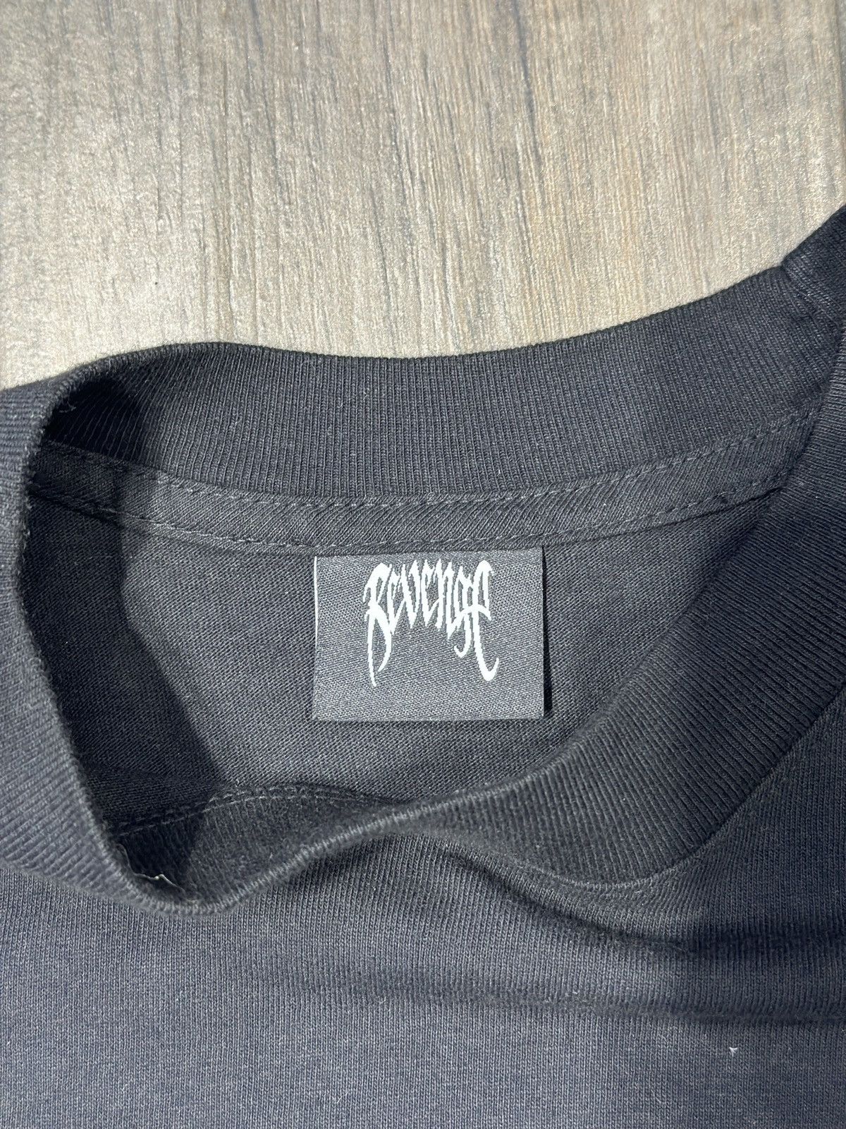Revenge Revenge Graphite Portrait Tee Black Size US M / EU 48-50 / 2 - 3 Thumbnail