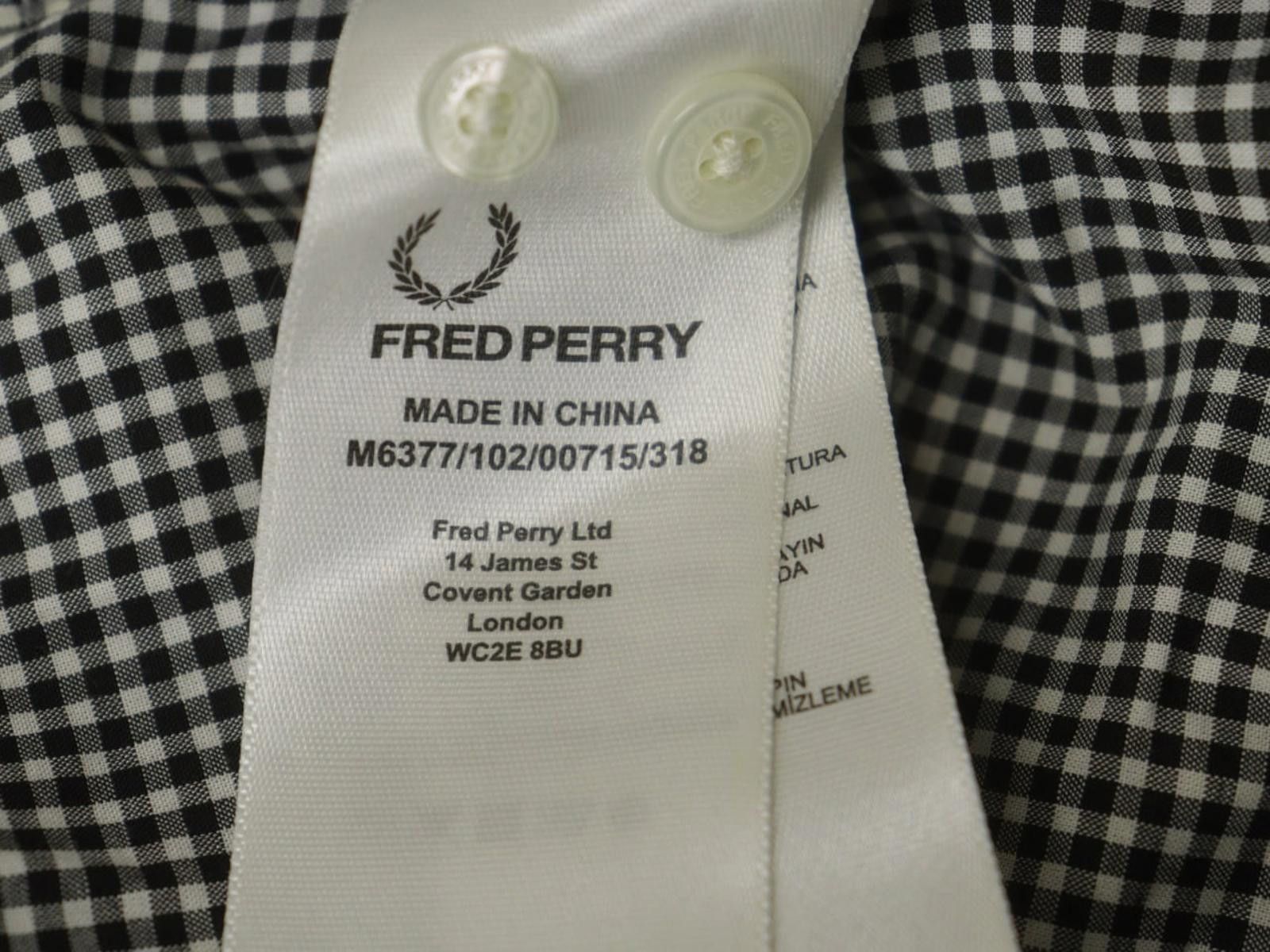 Fred Perry Fred Perry Multicolor Plaid Collared Shirt Size S Size US S / EU 44-46 / 1 - 11 Thumbnail