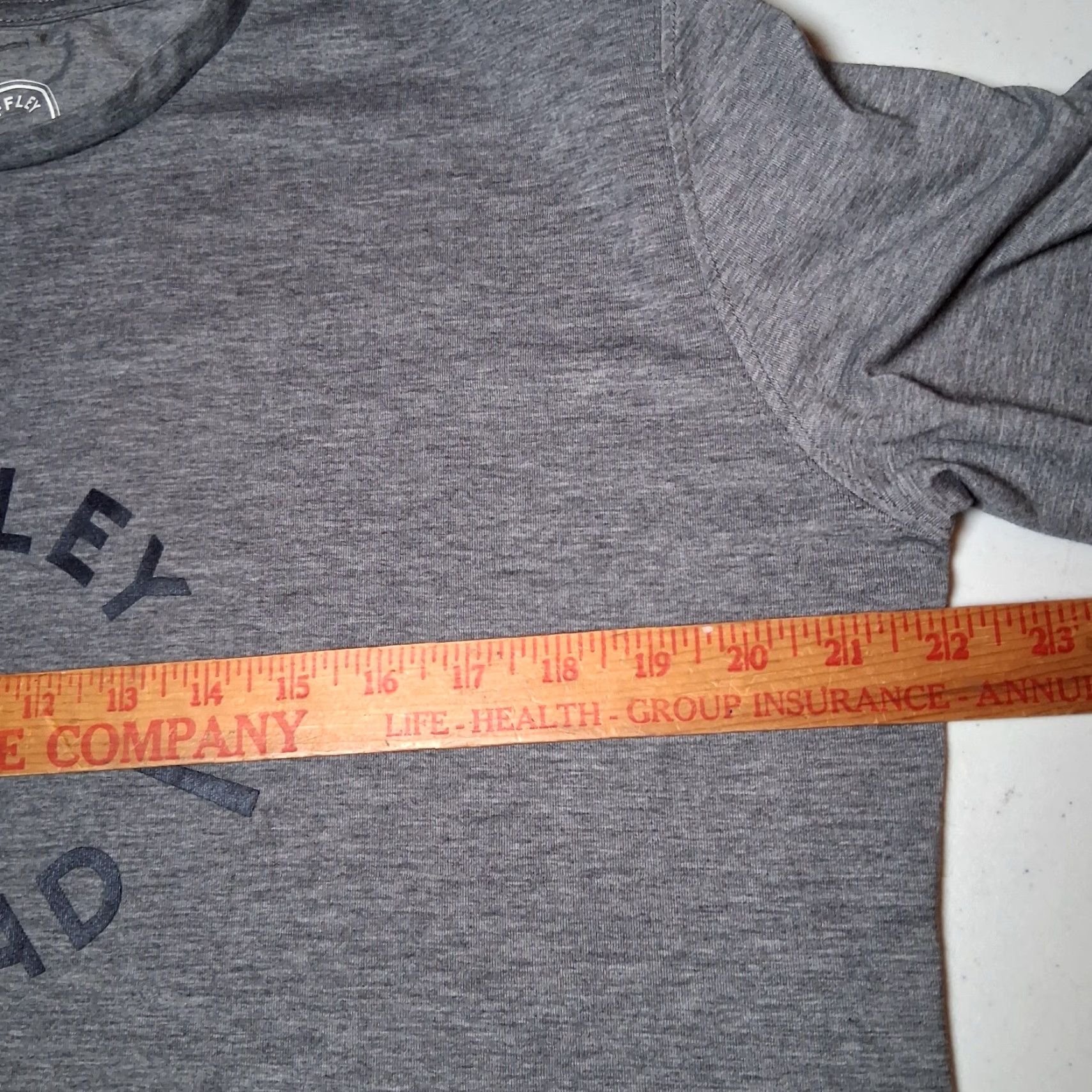 Logo 7 Iffley Road T Shirt Men XL Gray Logo Running Athletic Size US XL / EU 56 / 4 - 6 Thumbnail