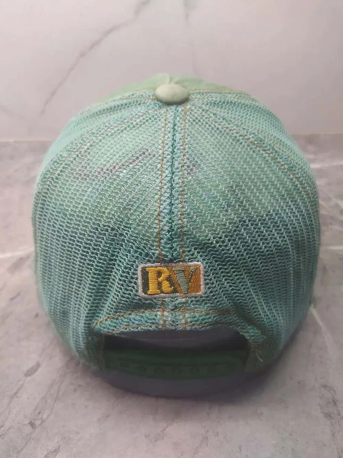 Japanese Brand Vintage 90s Patches Distressed Style Trucker Hat Cap Size ONE SIZE - 4 Thumbnail