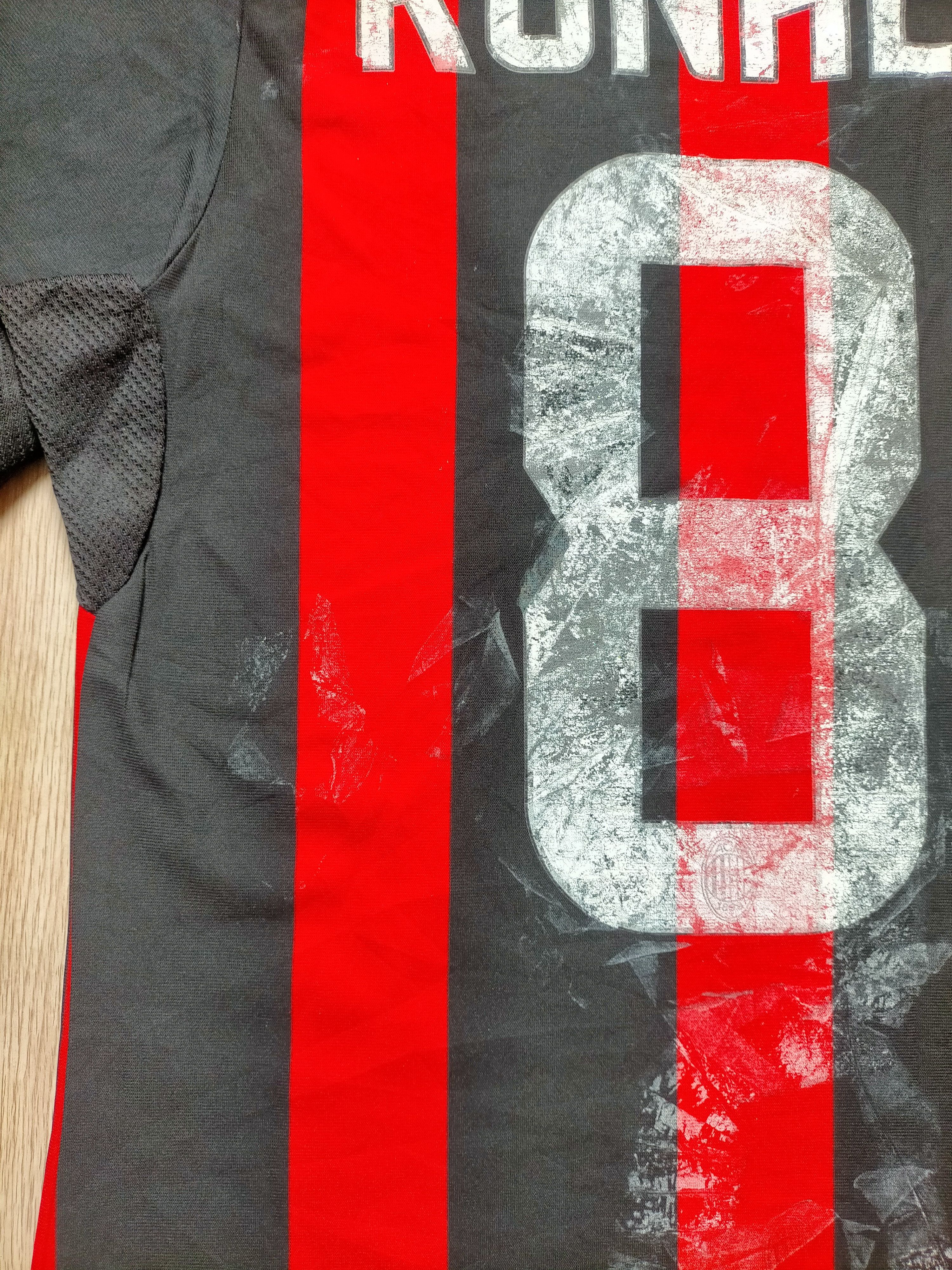 Adidas Ac Milan 2008 Football Jersey Vintage Size US L / EU 52-54 / 3 - 6 Thumbnail