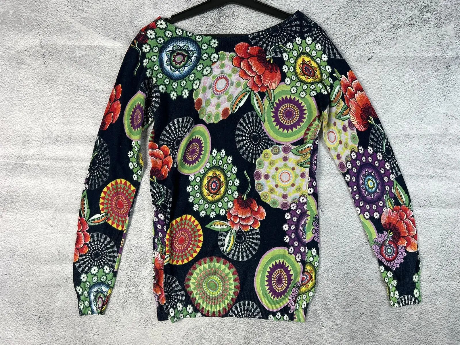Desigual Desigual vmns multicolour jumper Size L / US 10 / IT 46 - 7 Thumbnail