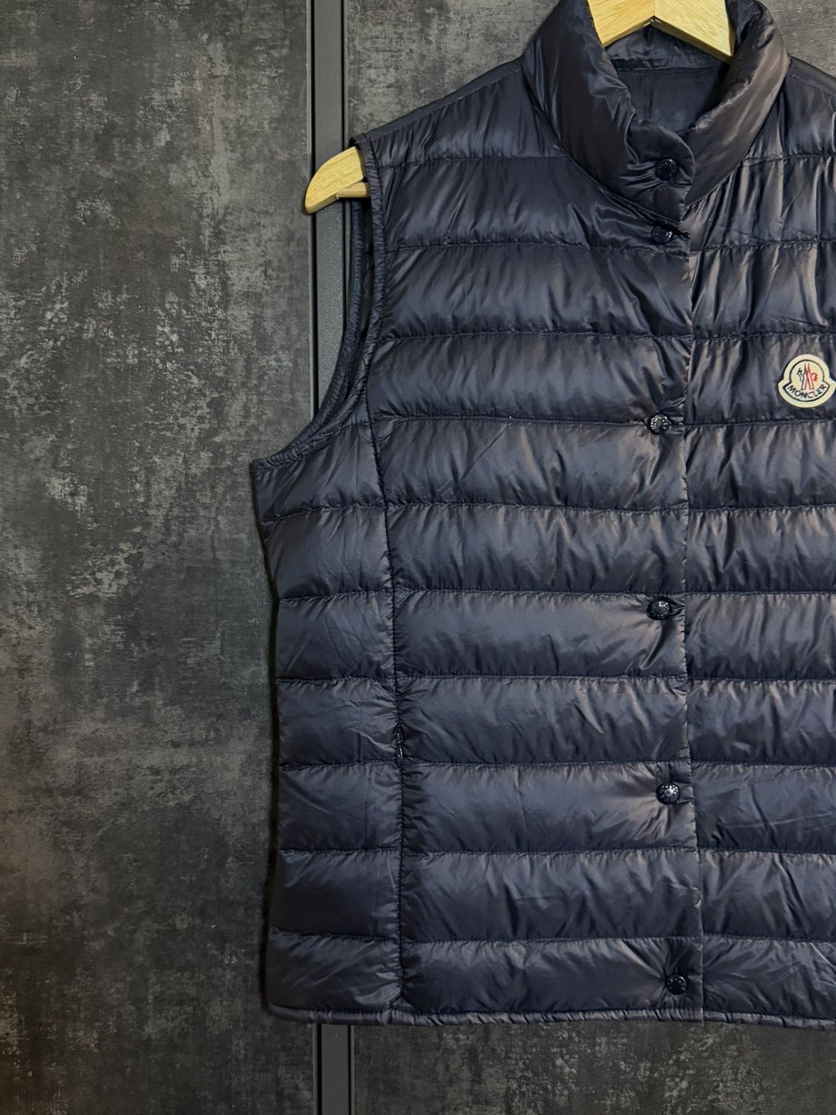 Moncler Moncler Vest Liane Gillet Rare Canada Goose Blue Acronym 424 Size US S / EU 44-46 / 1 - 5 Thumbnail