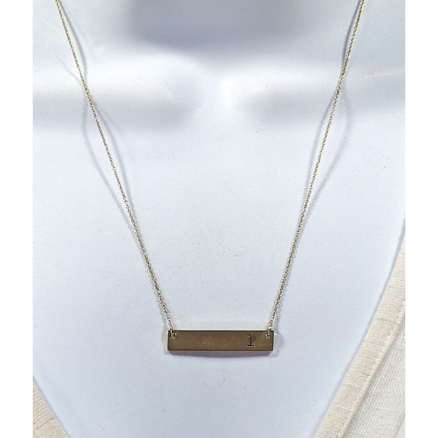 Other Simple Elegant Letter L Initial Gold Tone Pendant Necklace Size ONE SIZE - 6 Thumbnail