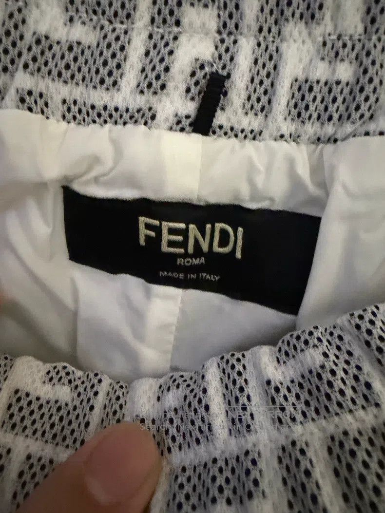 Fendi Fendi White Ski Pants with Full Logo Print - 'Ski' Series Size US 36 / EU 52 - 4 Thumbnail