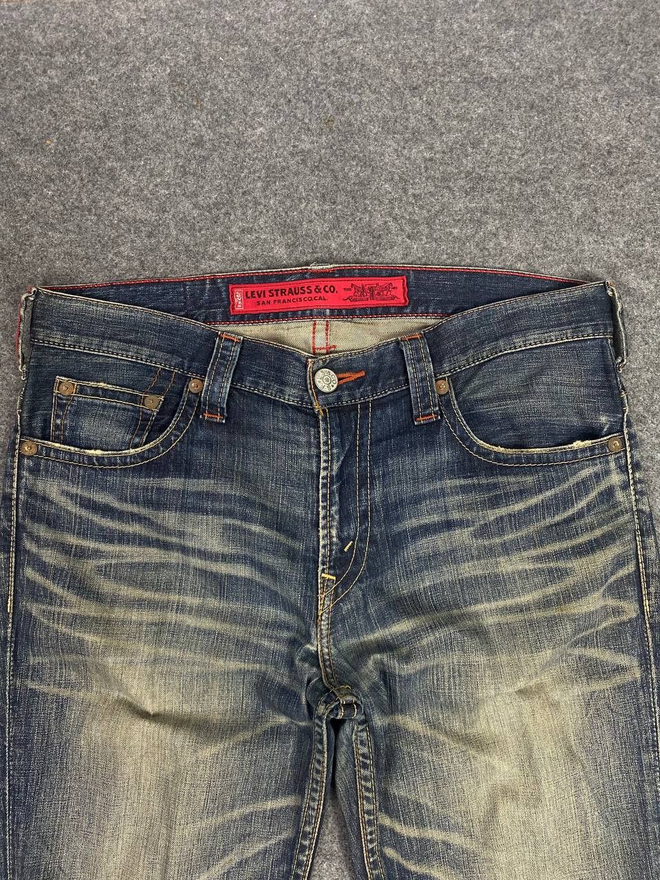 Levi's vintage levis 506 distressed denim nice design Size US 38 / EU 54 - 7 Thumbnail