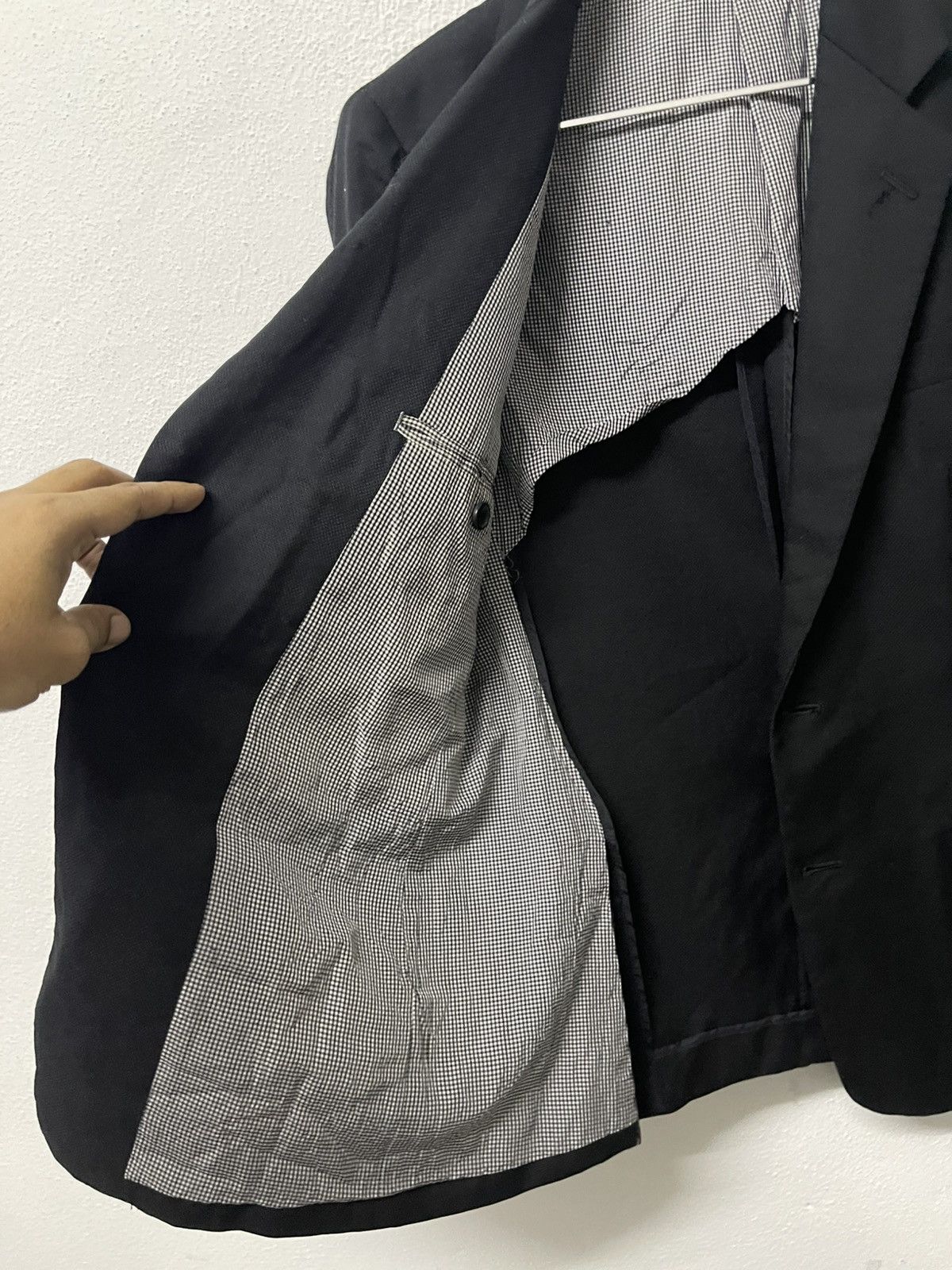 Comme des Garcons Homme Deux AD 2012 COMME DES GARCONS HOME DEUX WOOL BLAZZER Size US XS / EU 42 / 0 - 12 Thumbnail