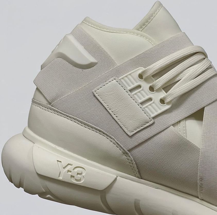 Adidas × Y-3 × Yohji Yamamoto Adidas Yohji Yamamoto Y-3 Qasa Off-White Size US 11 / EU 44 - 9 Thumbnail