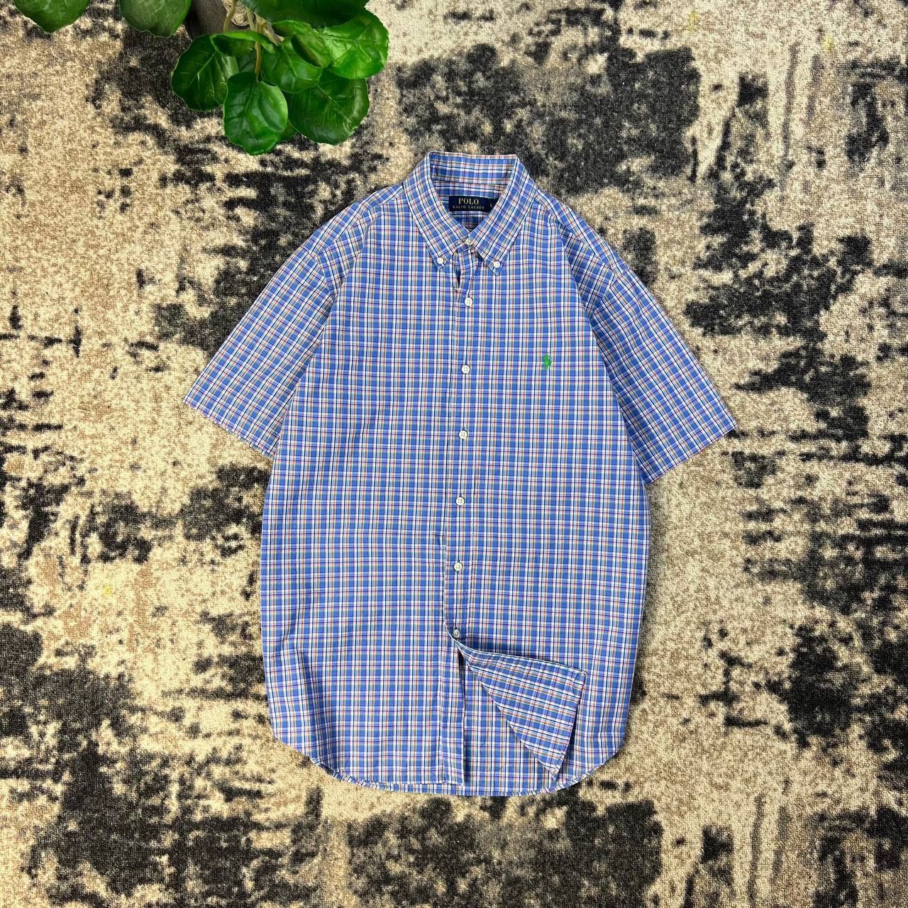 Polo Ralph Lauren Polo Ralph Lauren Luxury Checkered Button Up Shirt Size US L / EU 52-54 / 3 - 1 Thumbnail