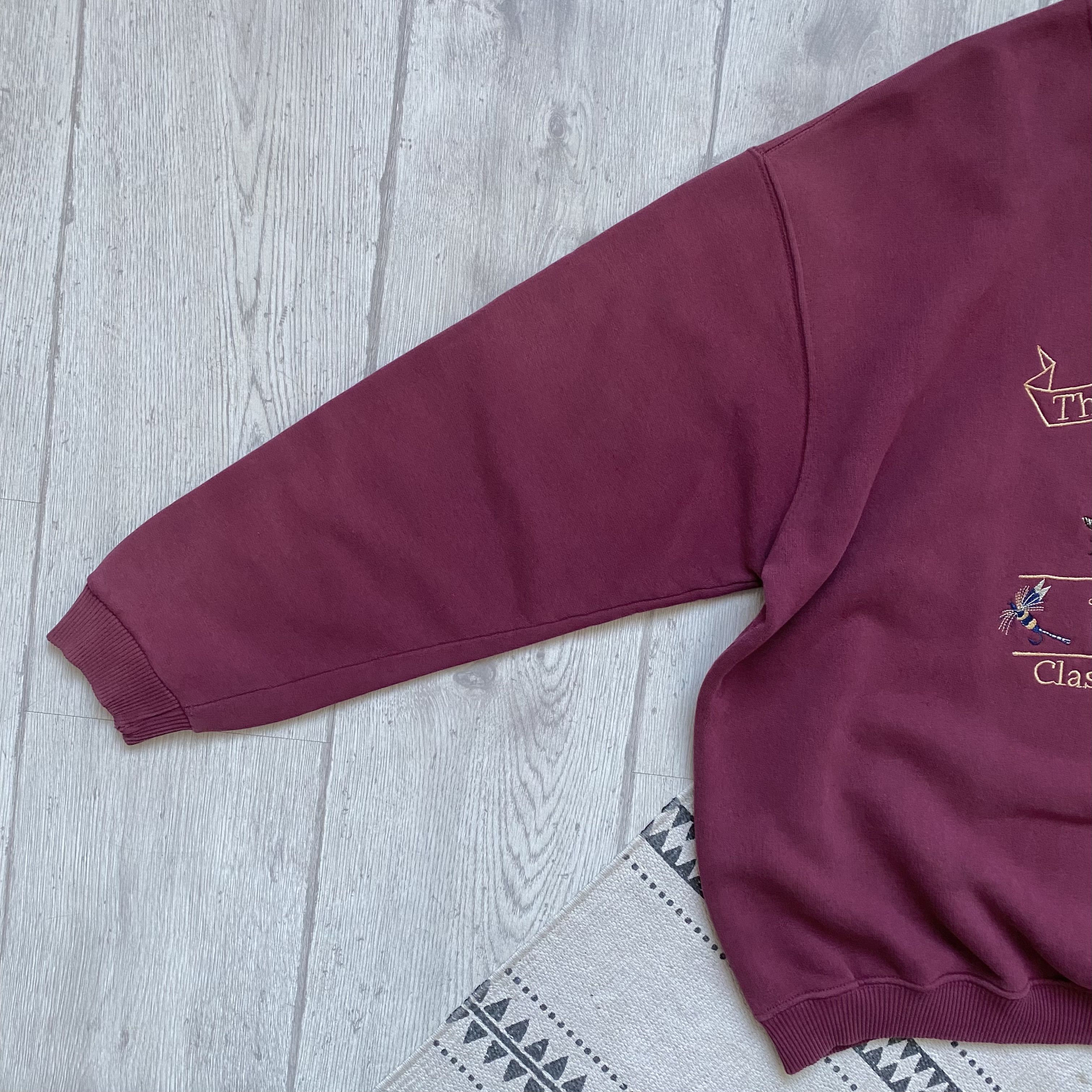 Carhartt Vintage 80s Great outdoors Fishing heavy boxy sweatshirt Size US M / EU 48-50 / 2 - 5 Thumbnail