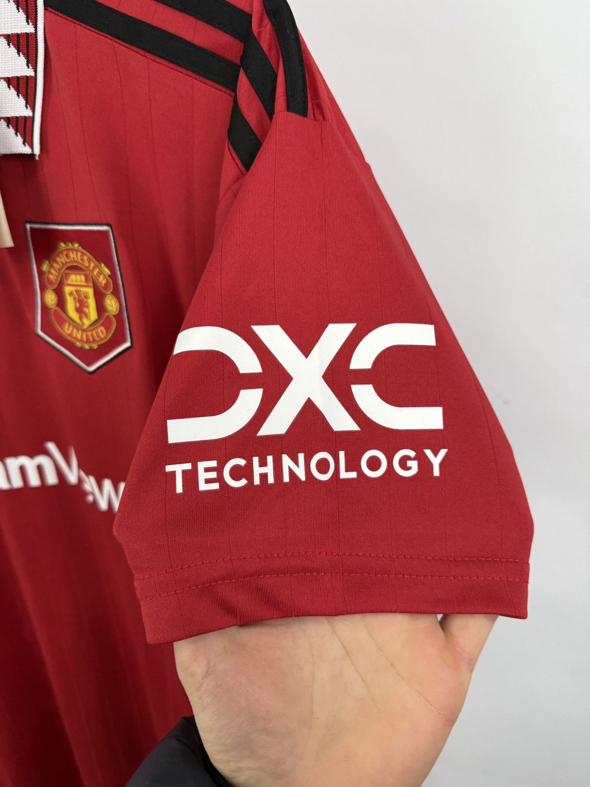Adidas Y2K 2022 Adidas MANCHESTER UNITED Soccer Jersey Blokecore Size US XL / EU 56 / 4 - 6 Thumbnail