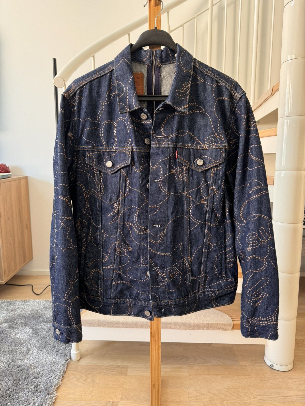 Bape × Levi's Bape x Levis Denim Jacket Size US M / EU 48-50 / 2 - 1 Thumbnail