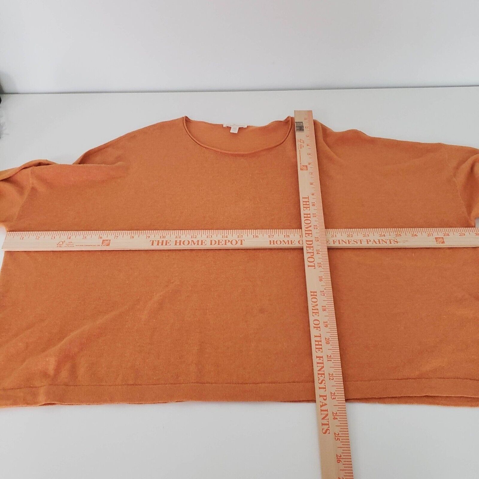 Eileen Fisher Eileen Fisher Organic Linen Shirt Women Size Small Orange Size S / US 4 / IT 40 - 8 Thumbnail