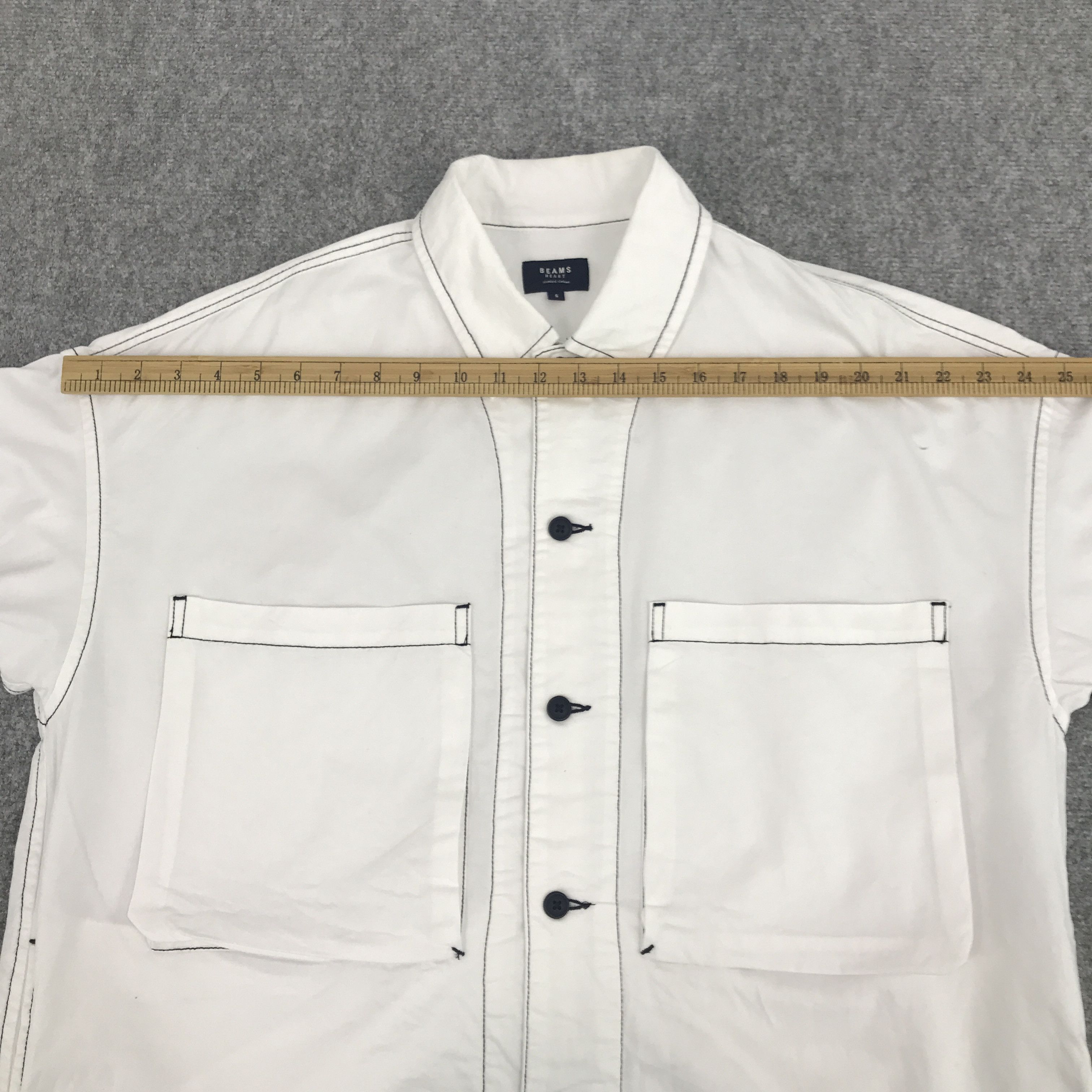 Beams Plus × Japanese Brand Rare beams heart Button Up jacket Size US L / EU 52-54 / 3 - 5 Thumbnail