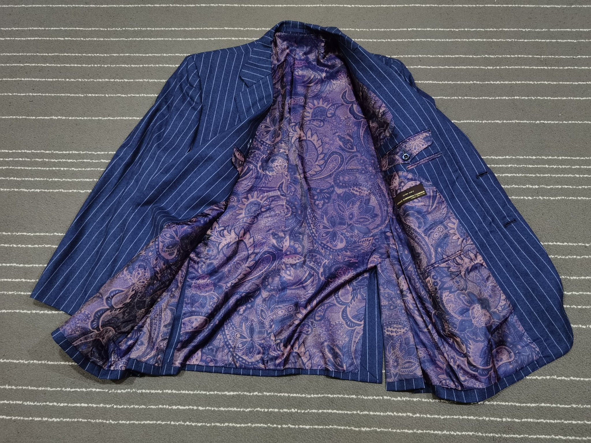 Vitale Barberis Canonico VITALE BARBERIS CANONICO blazer L 7214 Size 38L - 7 Thumbnail