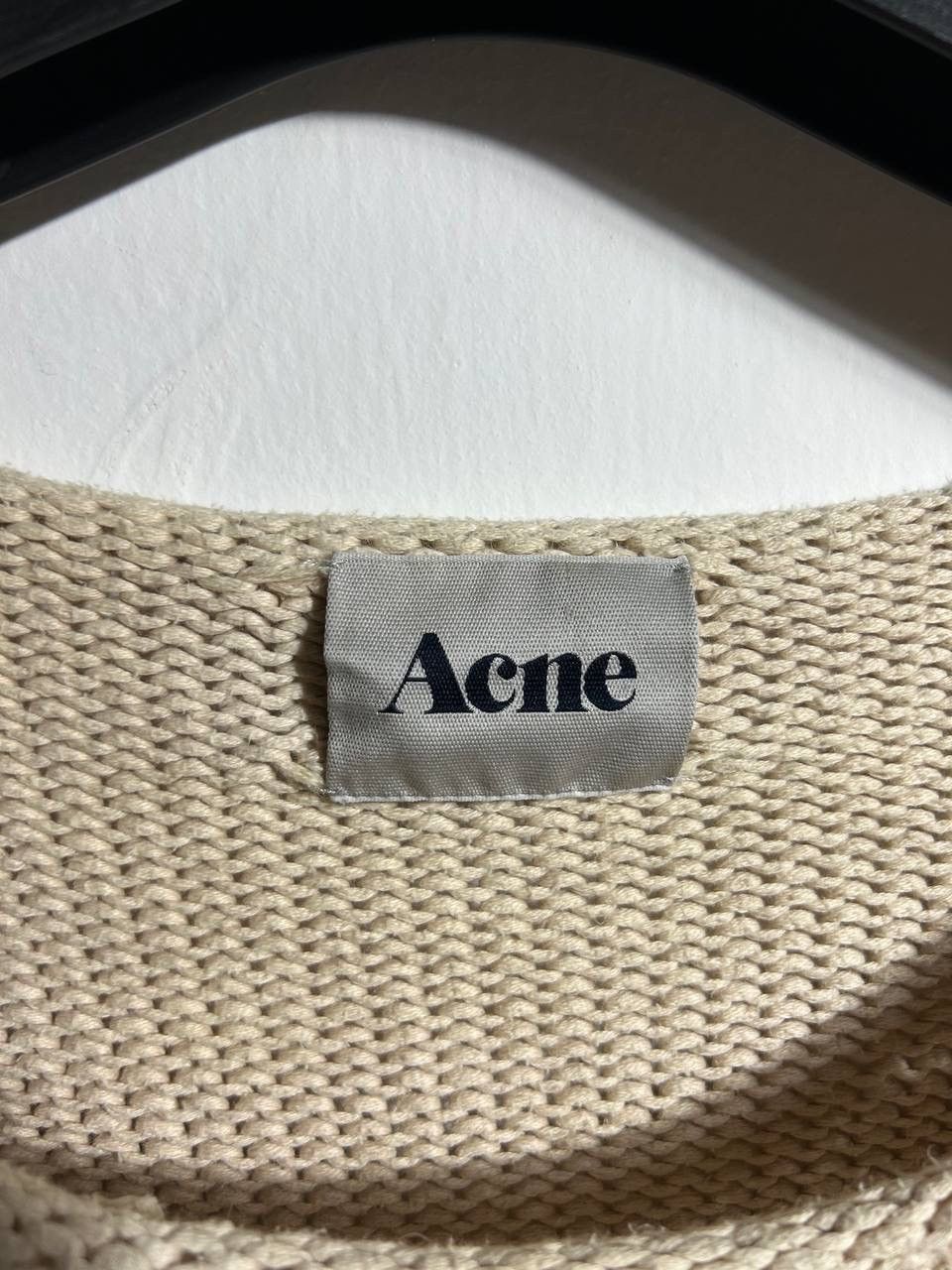 Acne Studios Acne Studios SS12 Sapata Cotton Knit Sweater Size XS / US 0-2 / IT 36-38 - 4 Thumbnail