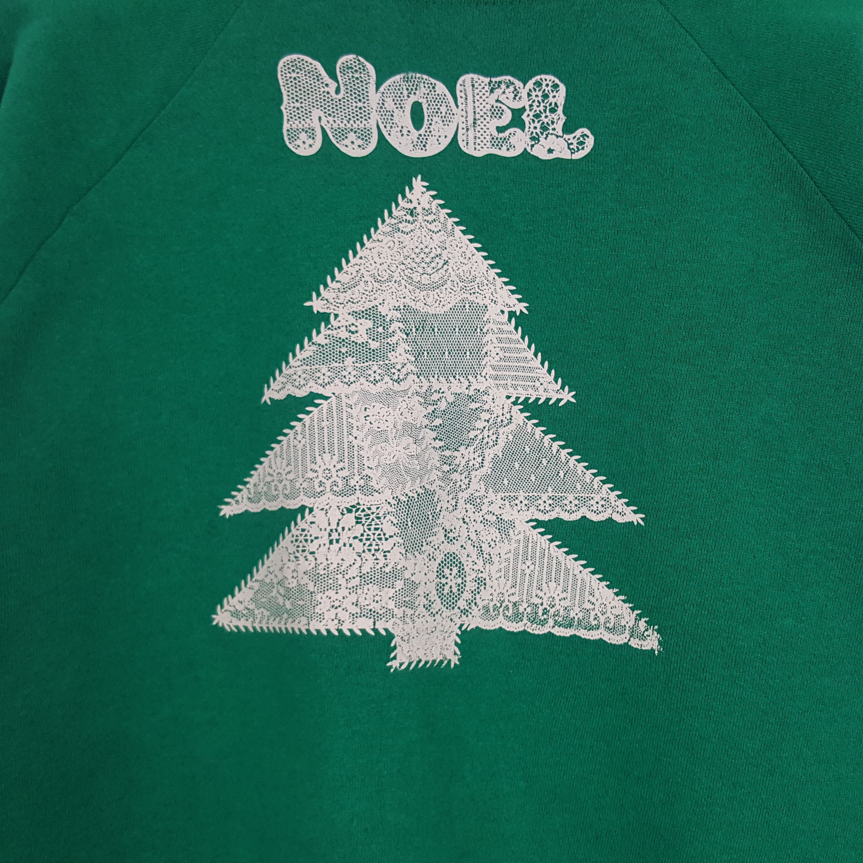 Vintage Vintage 90's Noel Christmas Tree Streetwear Sweatshirt Size US L / EU 52-54 / 3 - 2 Thumbnail