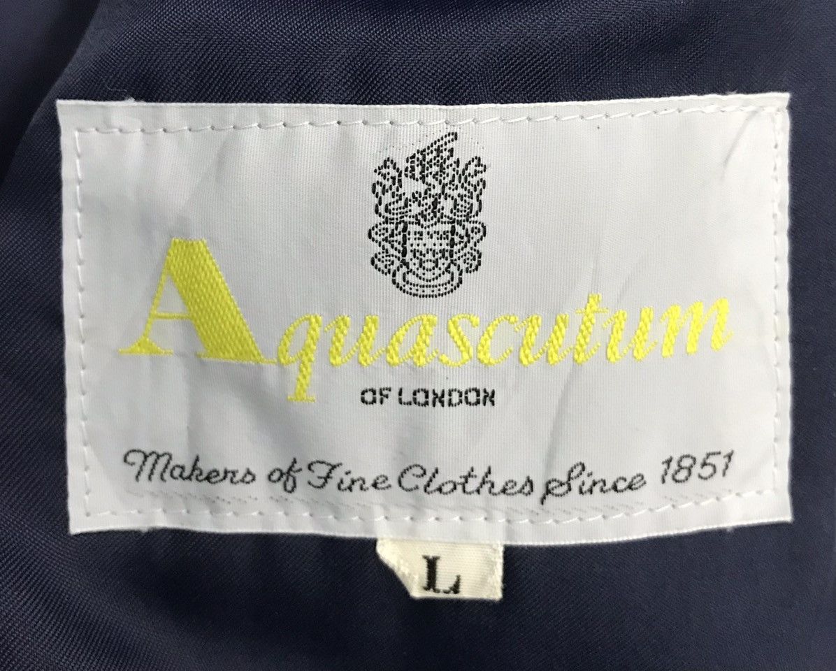Aquascutum × Vintage Vintage Aquascutum Of London Jacket Coat Size US L / EU 52-54 / 3 - 15 Thumbnail