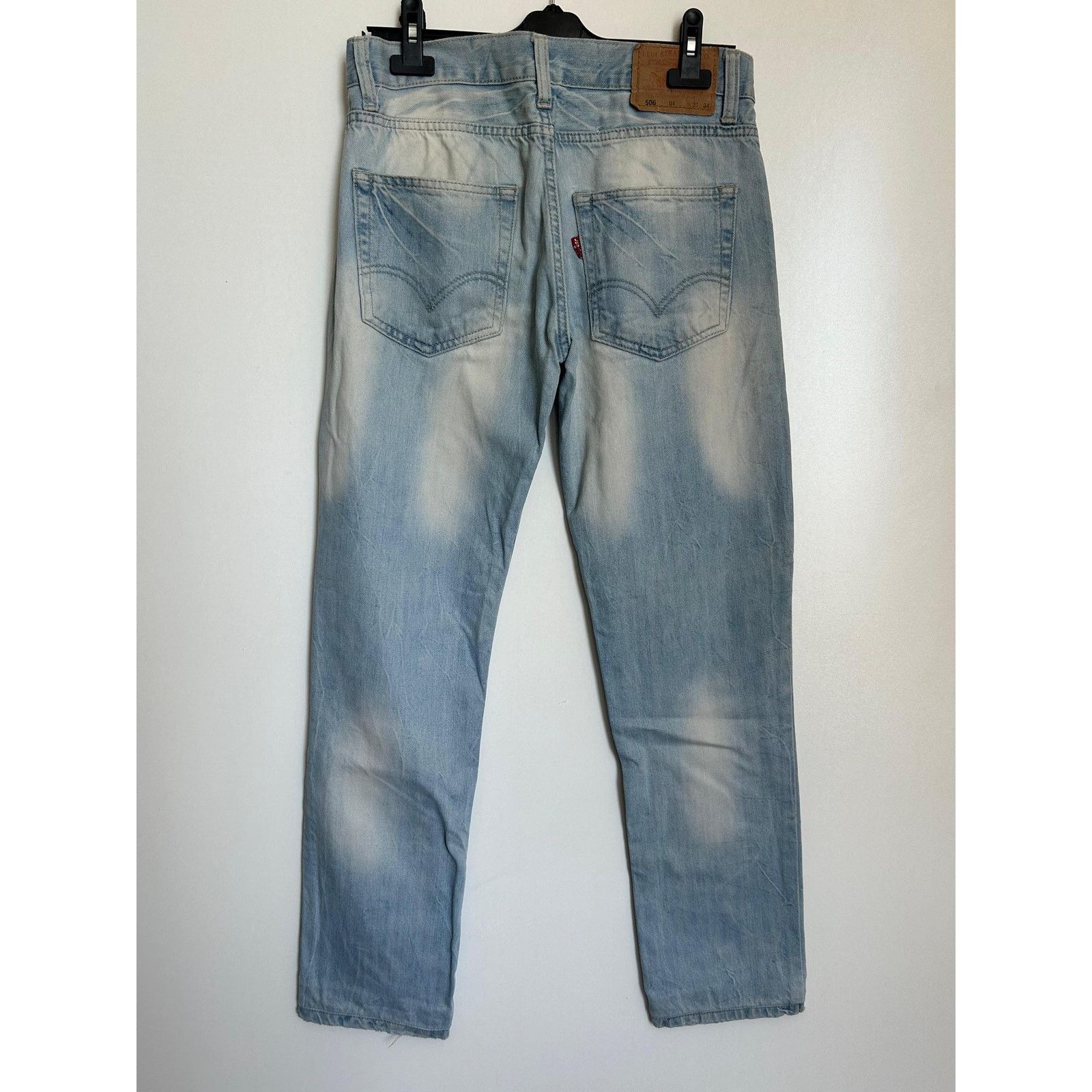 Levi's Vintage Levi's 501 USA 90s Lot 506 High Waist Straight Blue Size US 31 - 5 Thumbnail
