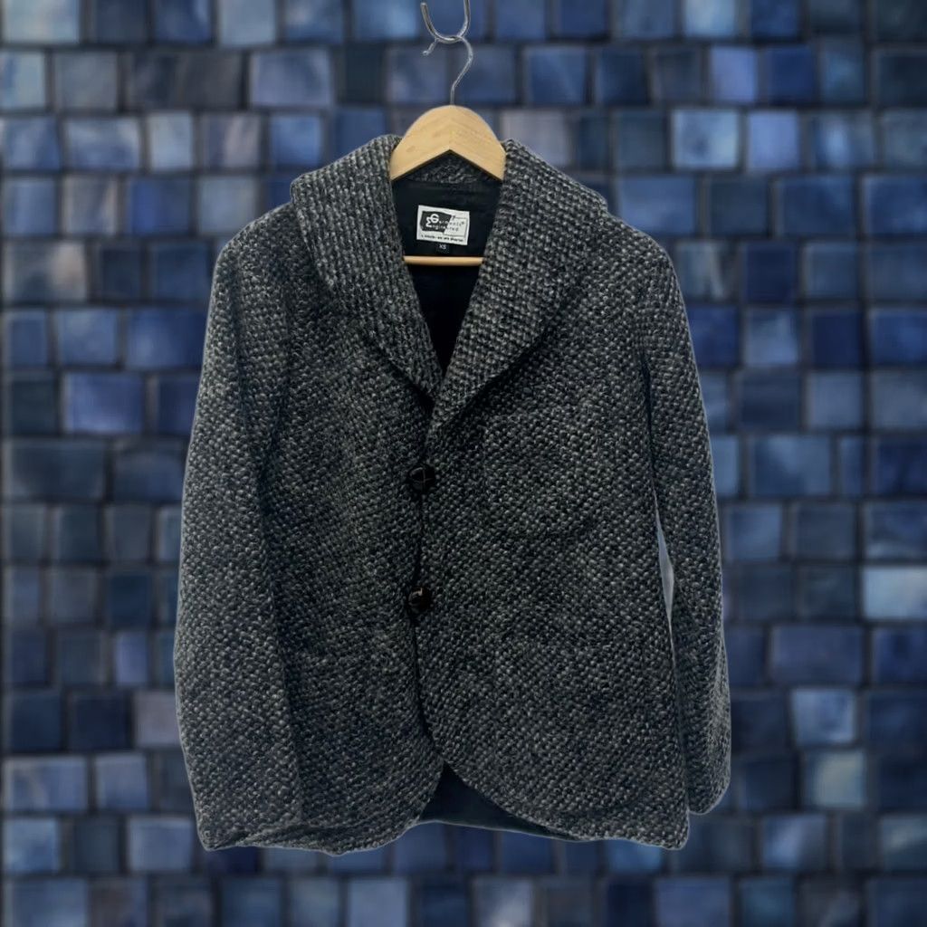 Engineered Garments Engineered Garments Shawl Collar Knit Jacket Size XS Gray Wool Men's USED Size US XS / EU 42 / 0 - 1 Thumbnail