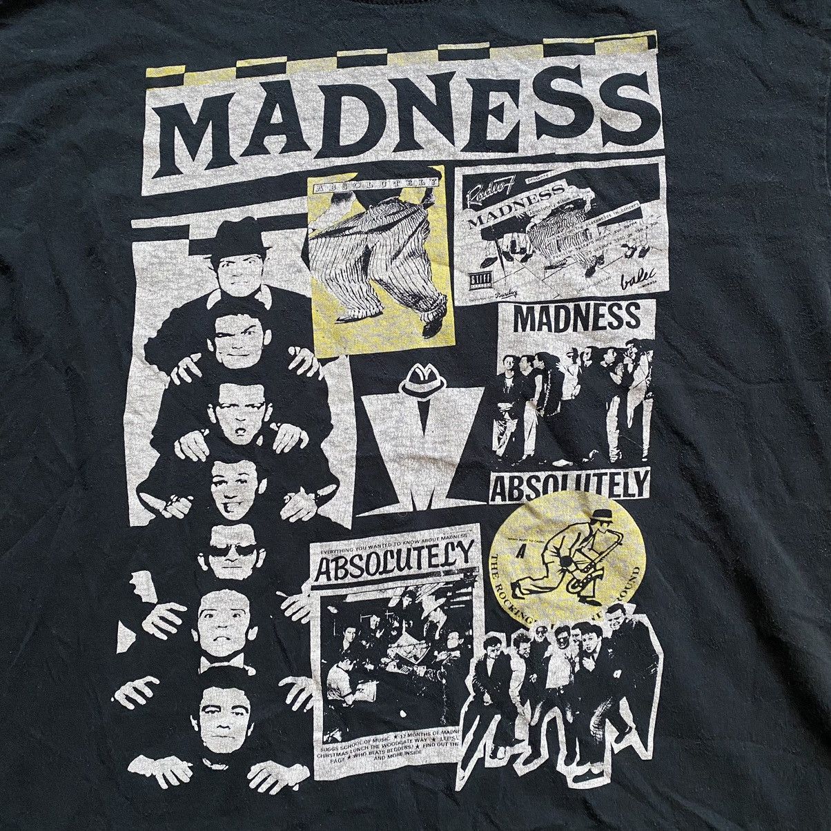 Band Tees MADNESS Y2K BAND ABSOLUTELY PRINT T SHIRT Size US XL / EU 56 / 4 - 2 Thumbnail