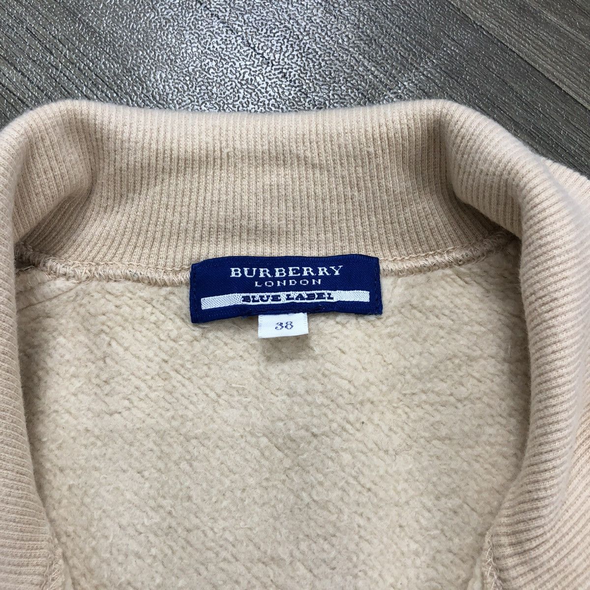 Burberry × Designer Vintage Burberry Nova Check Blue Label Full Zip Track Jacket Size US M / EU 48-50 / 2 - 7 Thumbnail