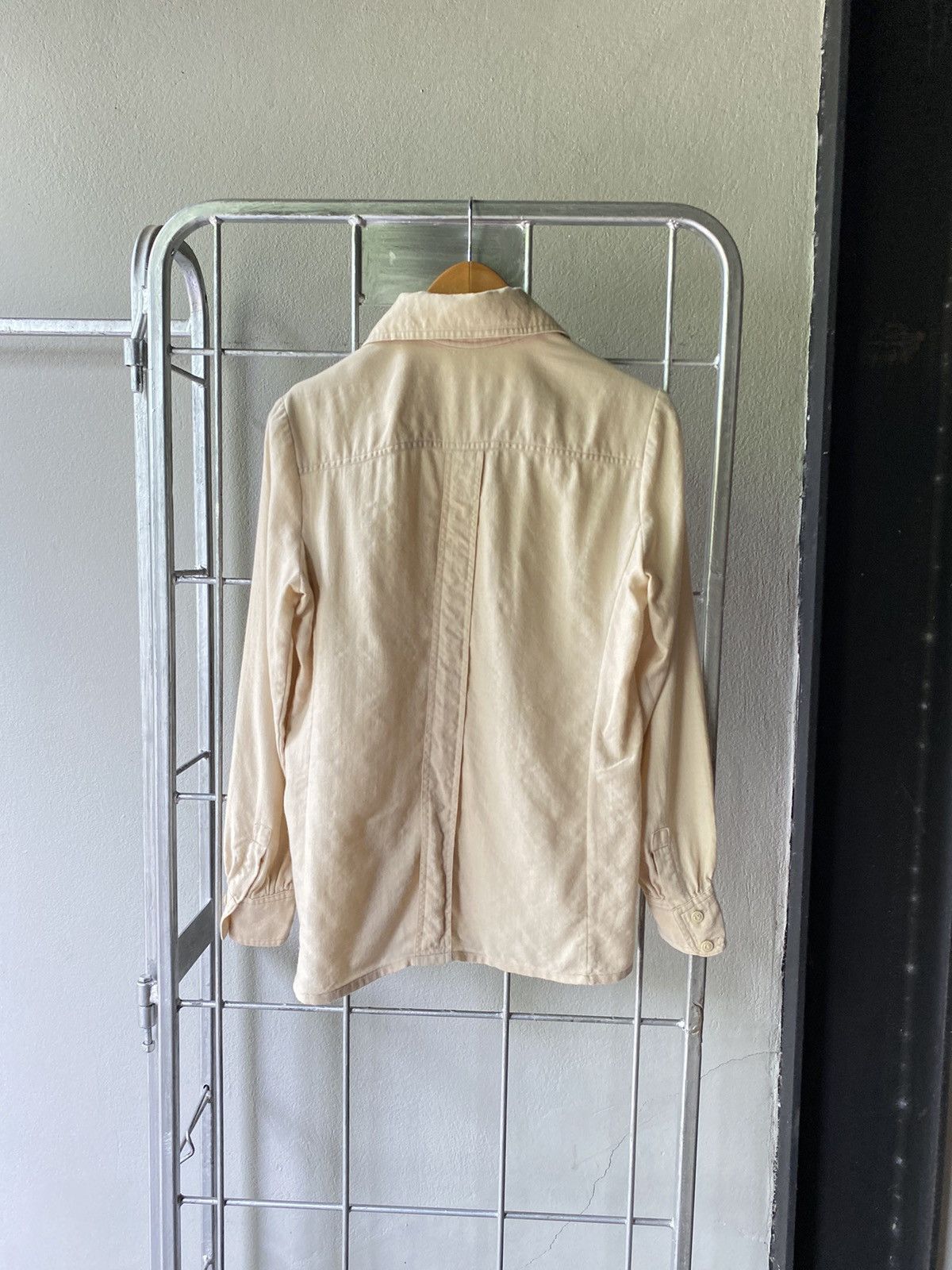 Dior Christian Dior vintage beige shirt Size L / US 10 / IT 46 - 2 Thumbnail