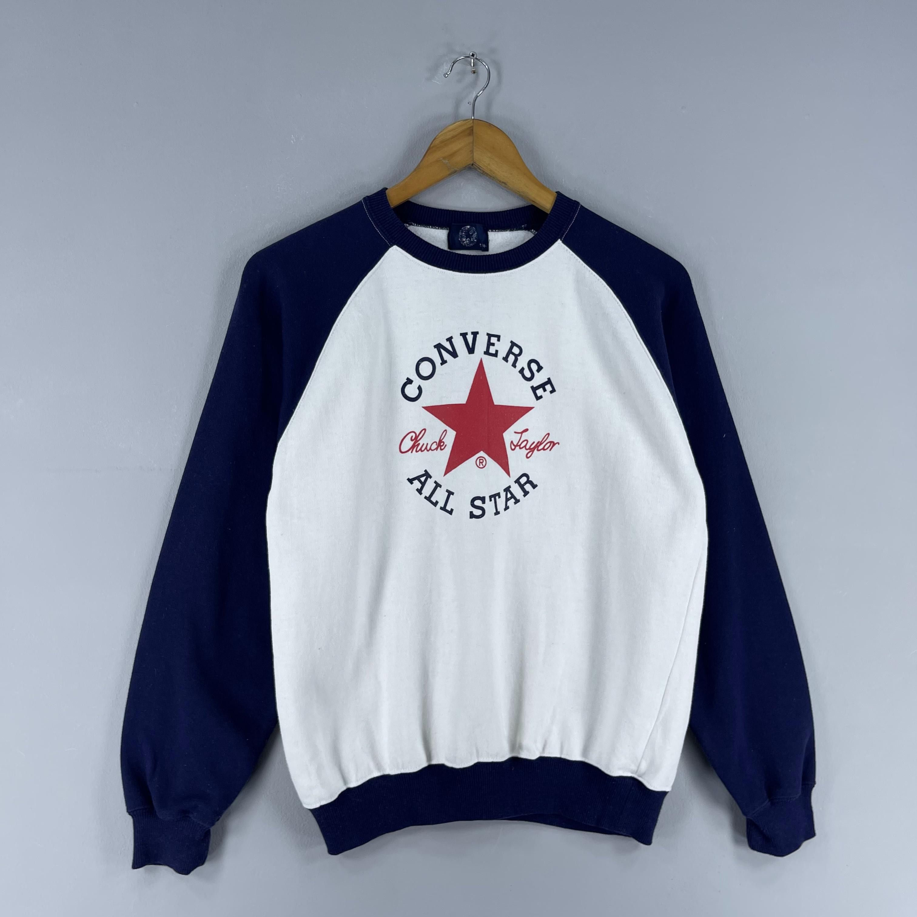 Converse Vintage Y2K CONVERSE Spell Out Big Logo Sweatshirt Size US S / EU 44-46 / 1 - 3 Thumbnail