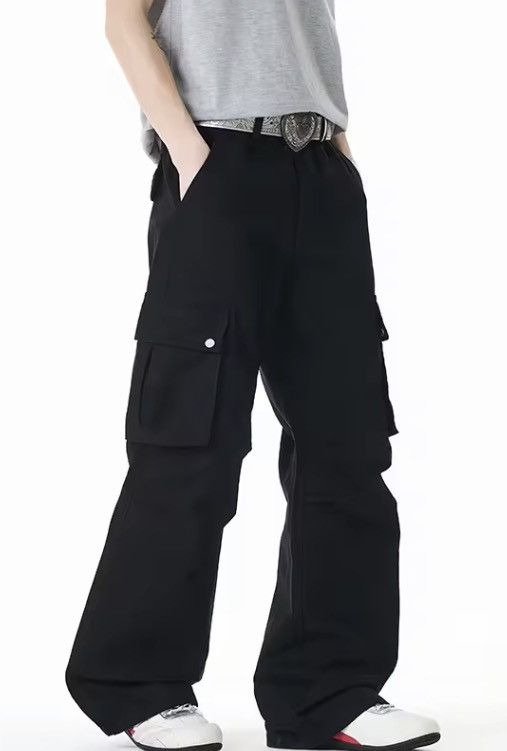 Other Cargo Paratrooper Pants Loose Straight Large Pockets Size US 30 / EU 46 - 4 Thumbnail