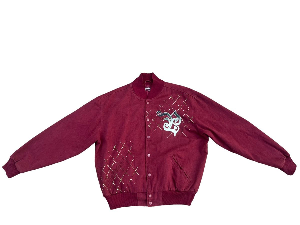 Pelle Pelle Vintage PELE PELE Embroidery SpellOut Oversize Bomber Jacket Size US L / EU 52-54 / 3 - 1 Thumbnail