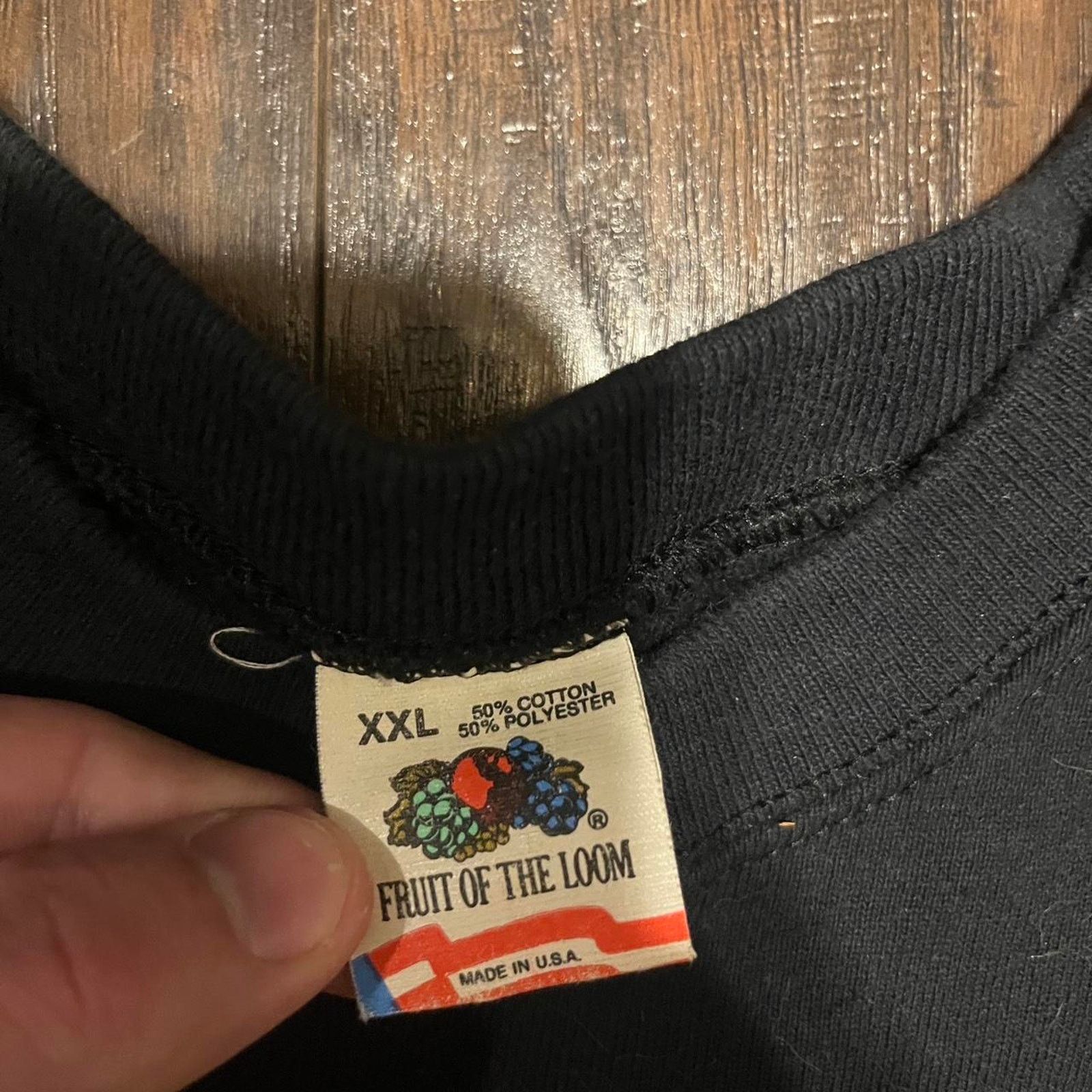 Fruit Of The Loom Vintage Operation Dessert Storm Crewneck Size US XL / EU 56 / 4 - 2 Thumbnail
