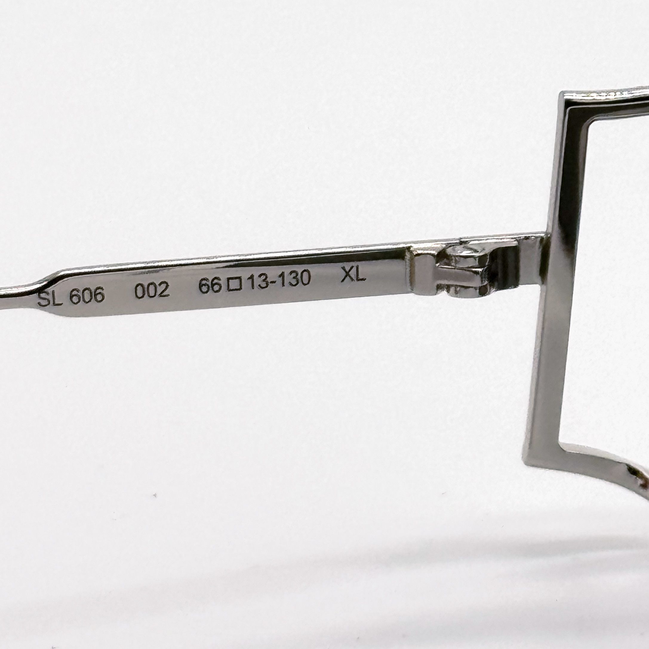 Saint Laurent Paris NEW SAINT LAURENT SL 606 002 SILVER WOMEN SUNGLASSES Size ONE SIZE - 9 Thumbnail