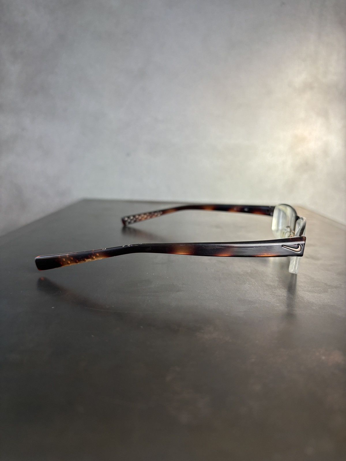Nike × Vintage 2000s Nike Frames Eyeglasses Vintage Nike Swoosh Half Rim Size ONE SIZE - 5 Thumbnail