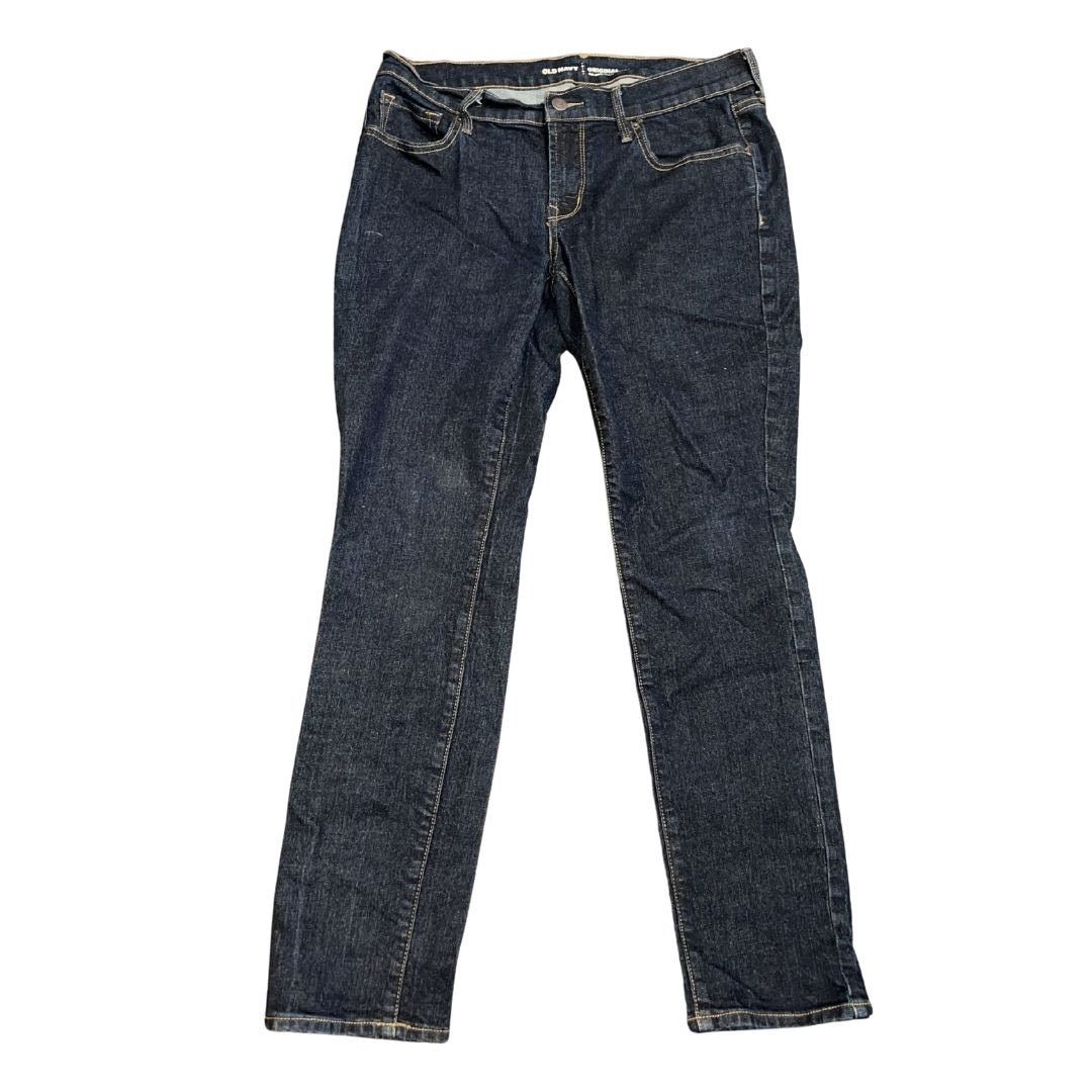 Old Navy Original Mid Rise Straight Leg Denim Jeans Pants SZ 8 Short Size 30" / US 8 / IT 44 - 1 Thumbnail